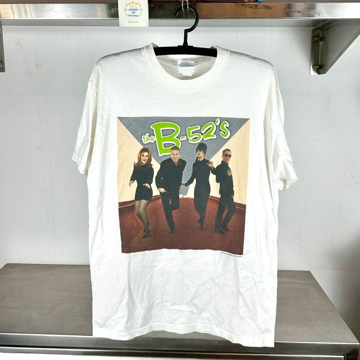 Vintage 90s The B-52’s Band Time Capsule Tour Concert Promo Large T-shirt