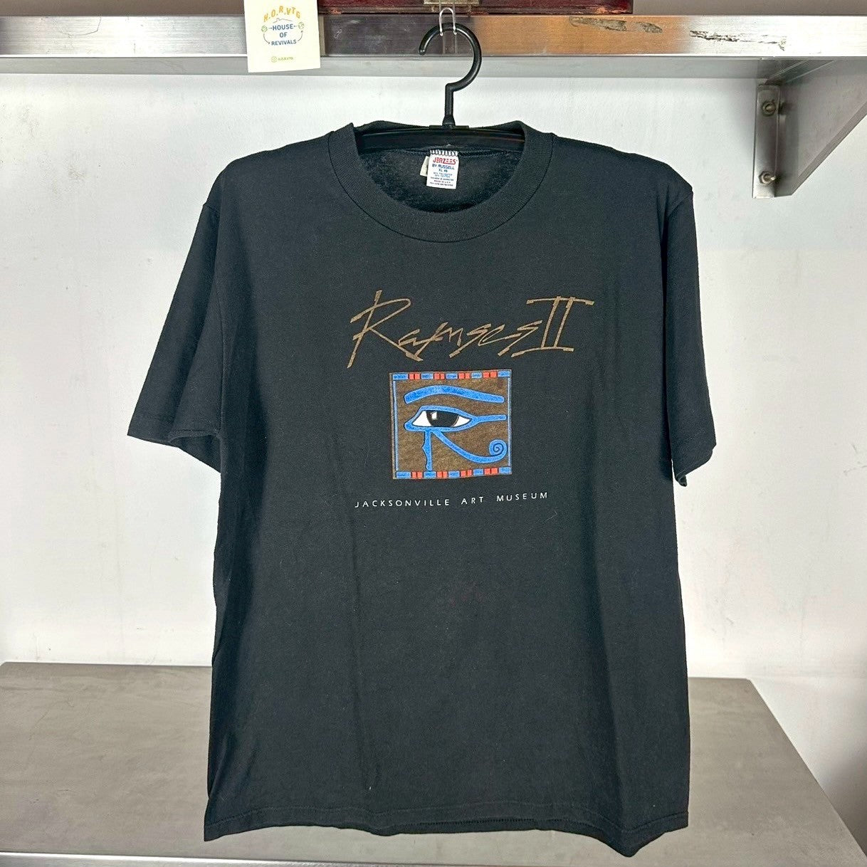 Vintage 80s Ramses II Ancient Egypt Jacksonville Art Museum T-shirt