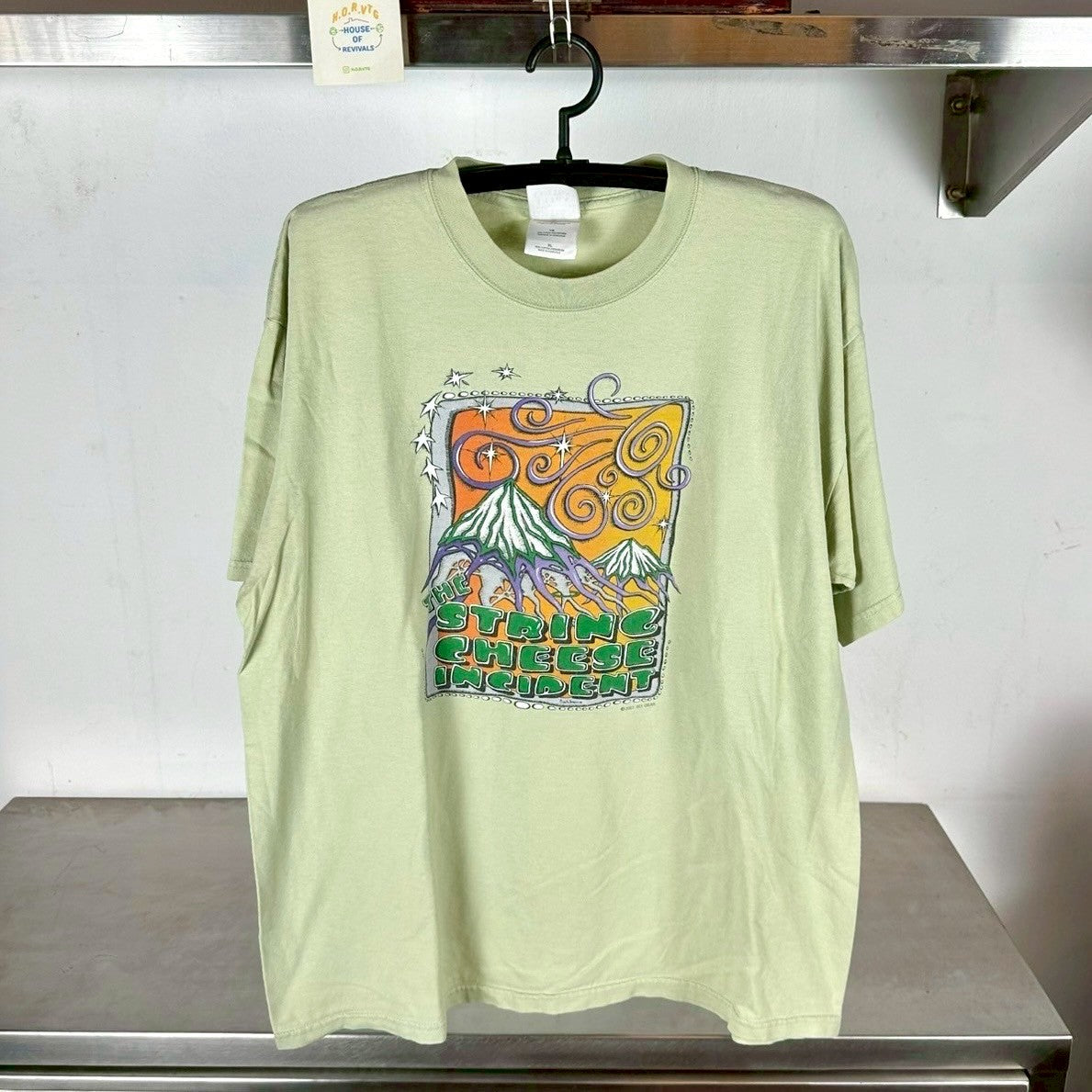 Vintage 2001 The String Cheese Incident Jam Band T-Shirt