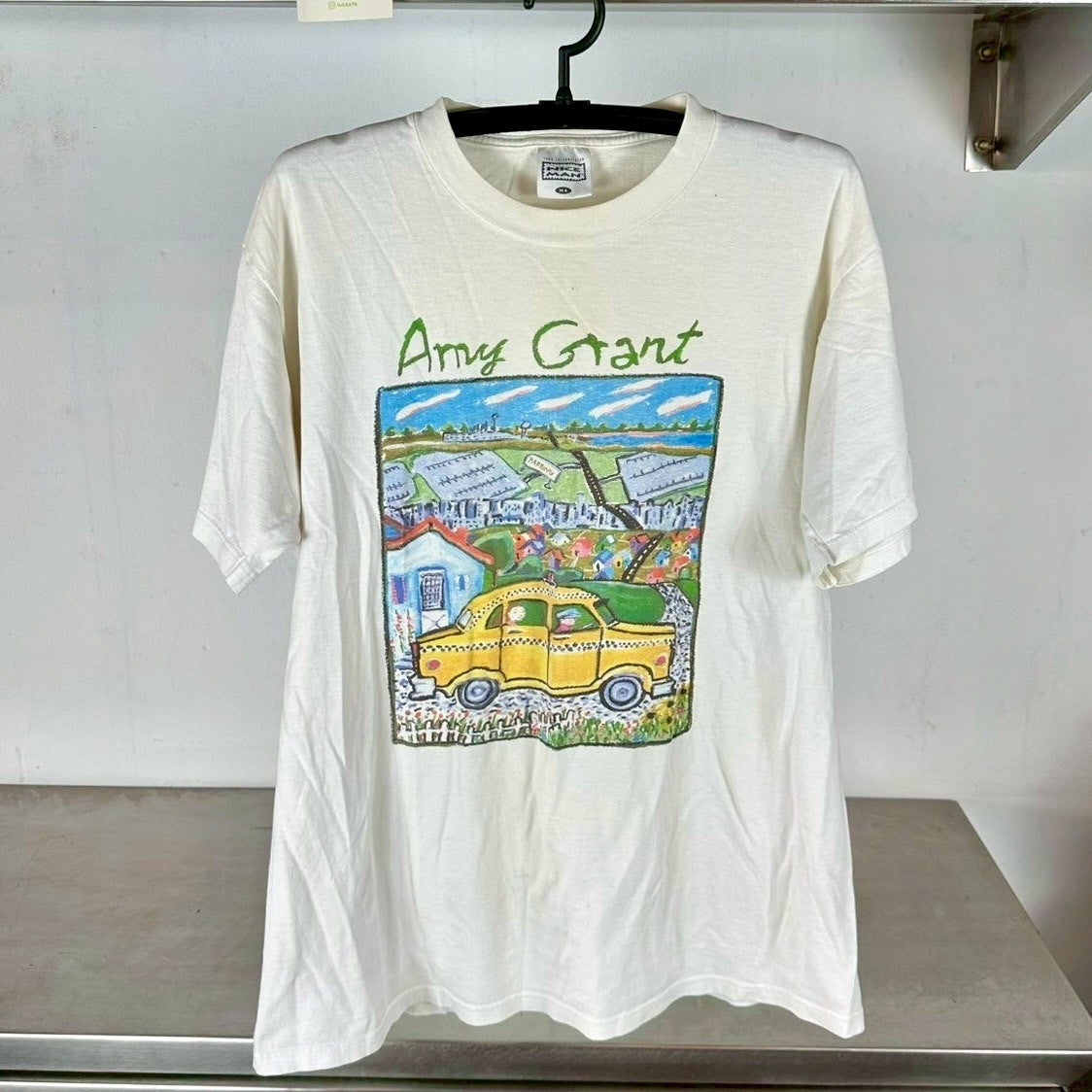 Vintage 90s Amy Grant American Singer Artwork XL T-Shirt