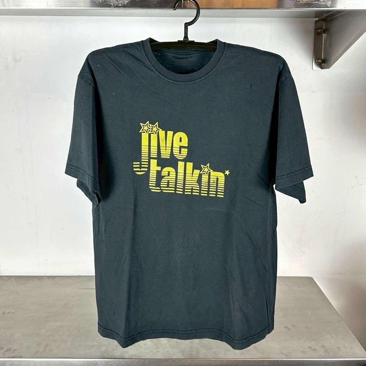 Vintage 2000s Jive Talkin Typography Disco T-shirt