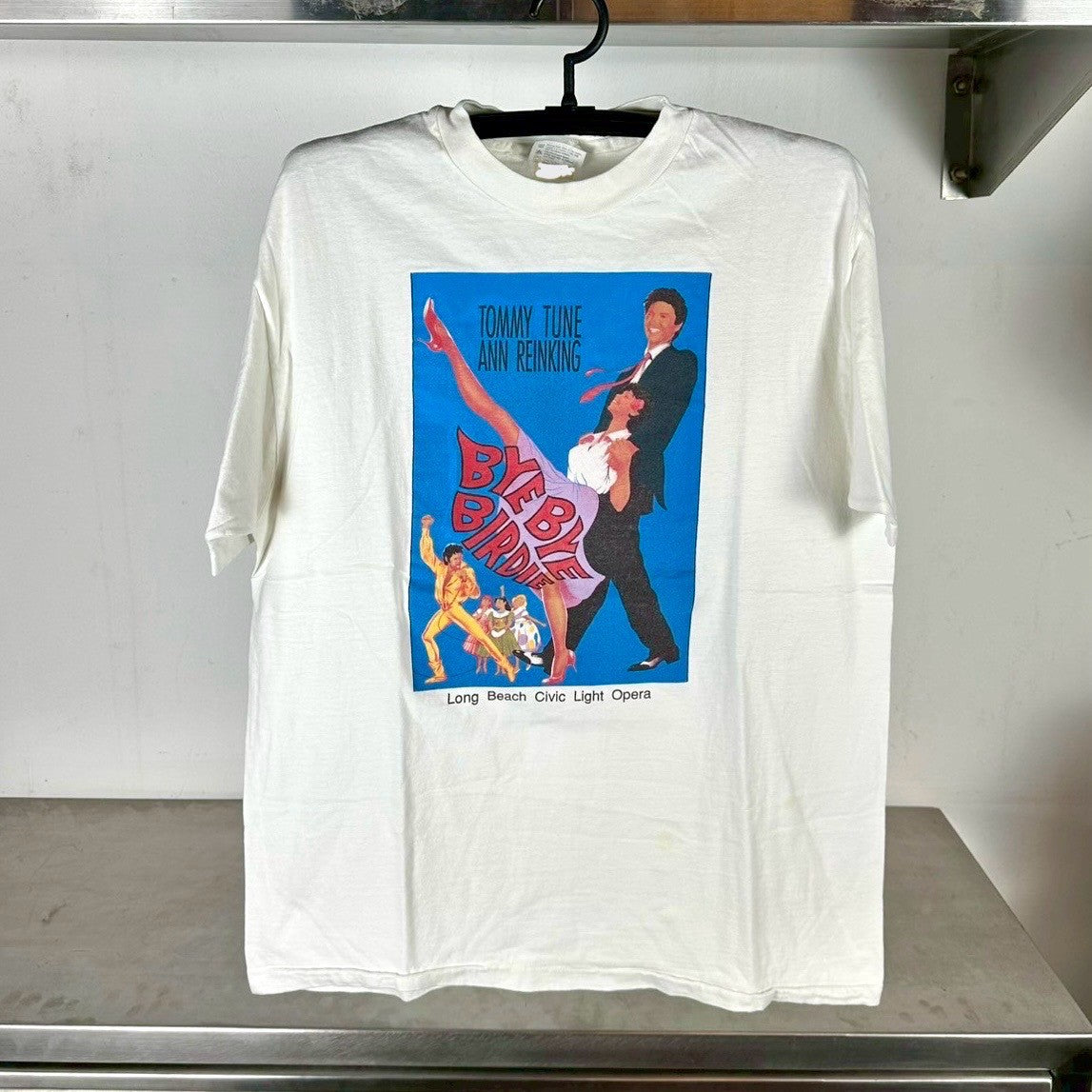 Vintage 90s Bye Bye Birdie Musical Opera Promo T-shirt