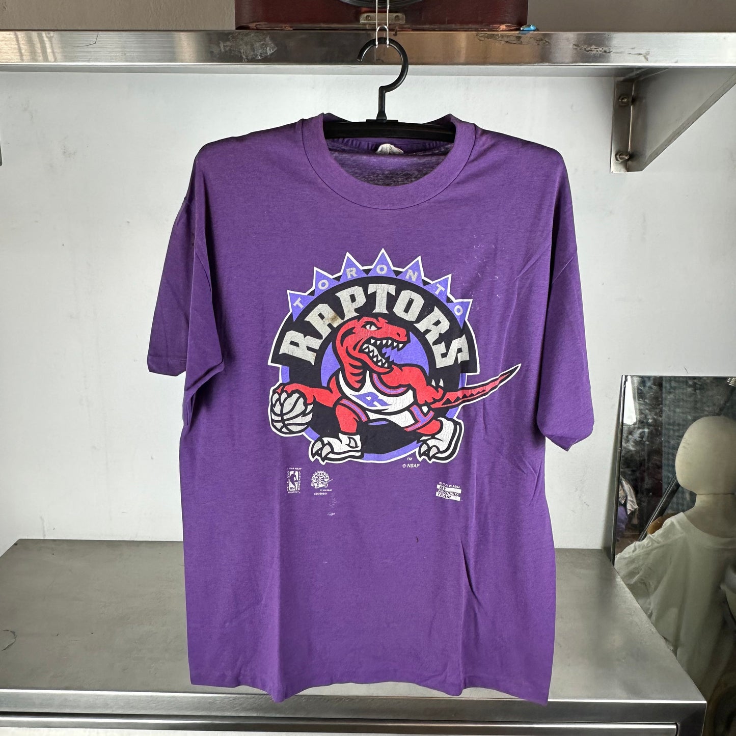 Vintage 1994 Toronto Raptors Basketball NBA T-shirt
