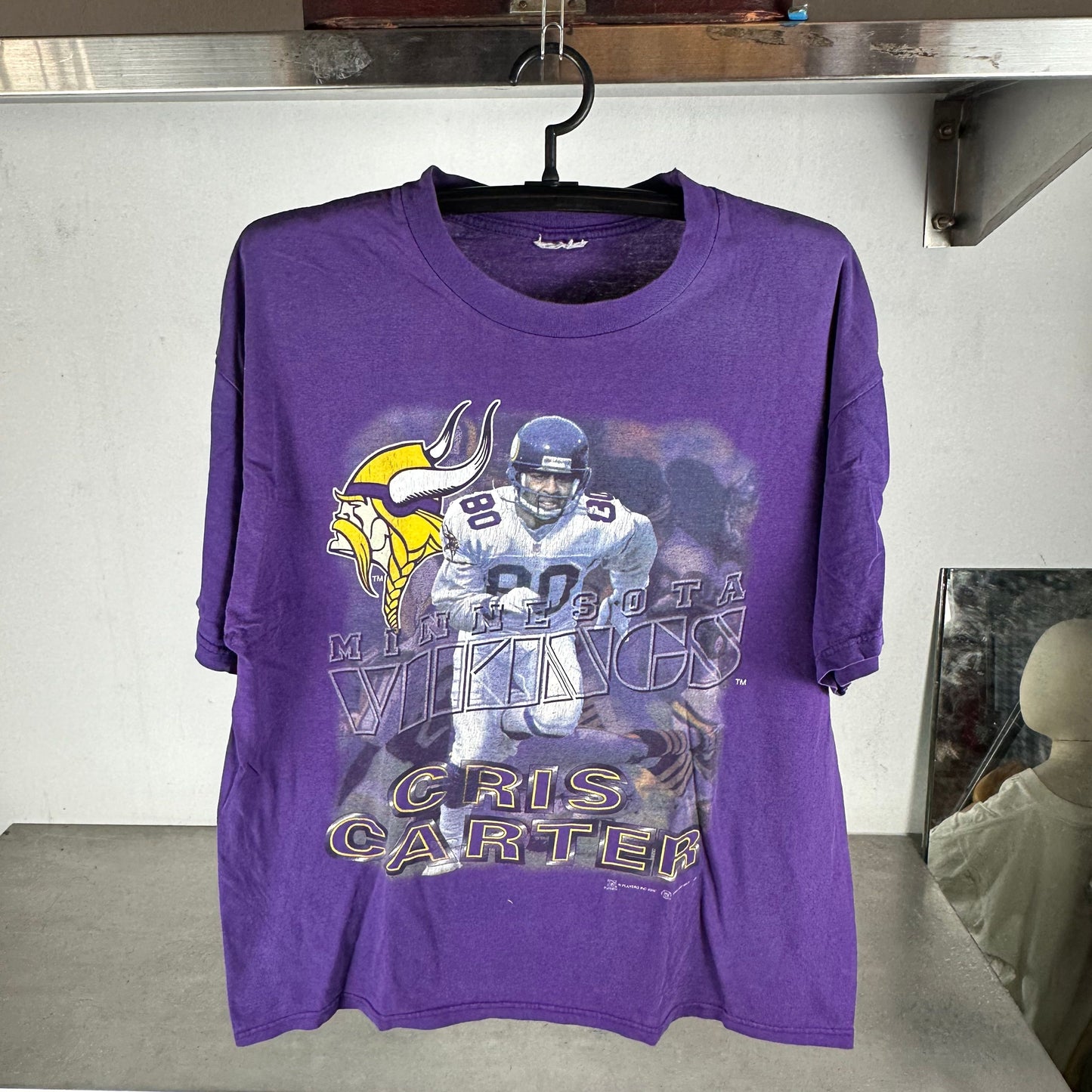 Vintage 2000 Cris Carter Minnesota Vikings NFL T-shirt