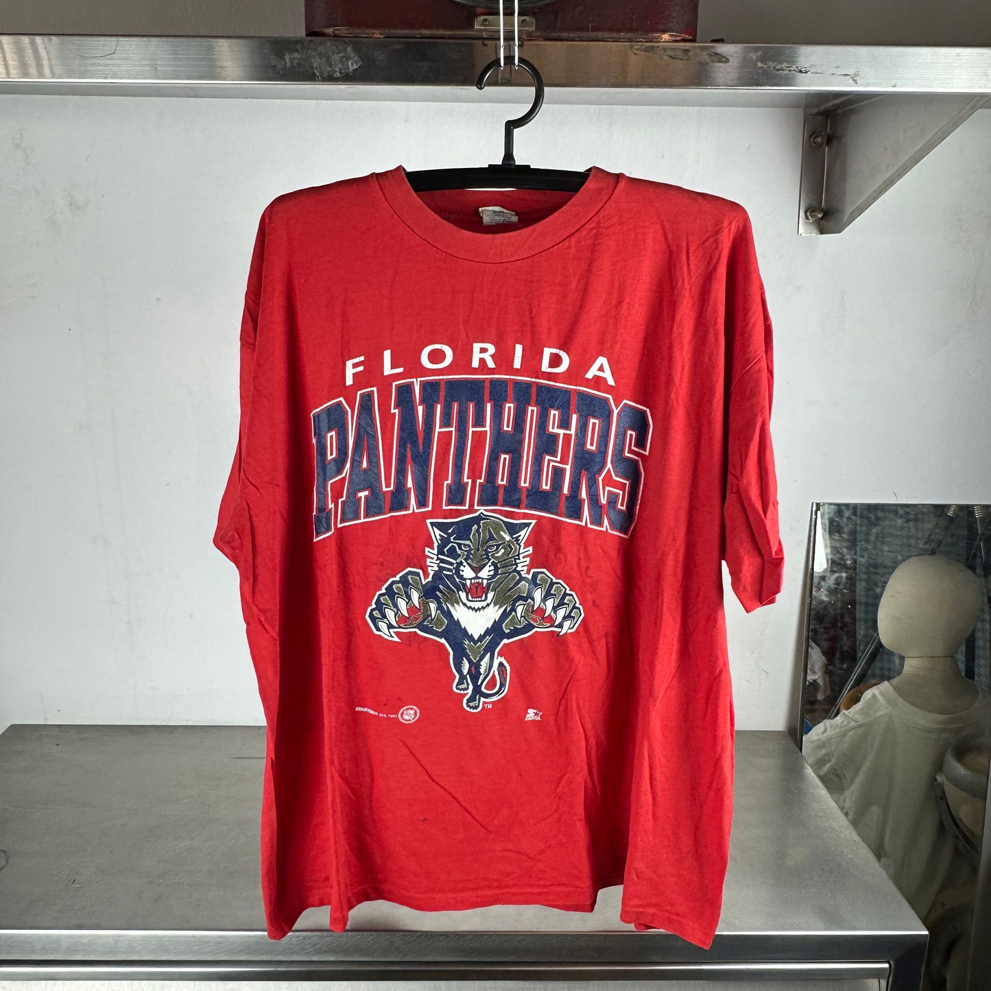 Vintage 1993 Florida Panthers NHL Starter 2XL T-shirt