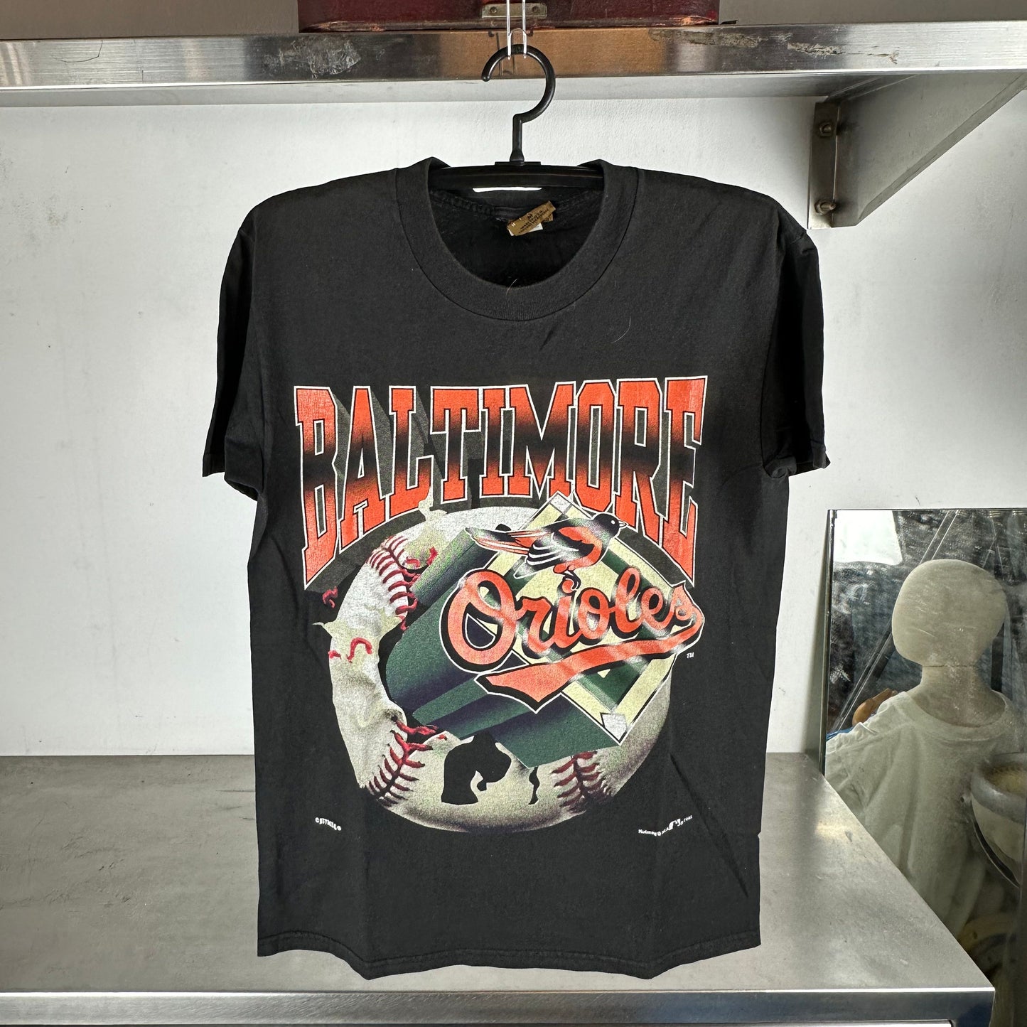 Vintage 1995 Baltimore Orioles MLB Breakthrough Nutmeg T-Shirt