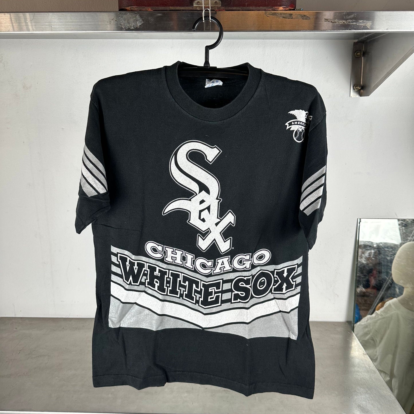 Vintage 90s Chicago White Sox MLB AOP Salem Sportswear T-Shirt