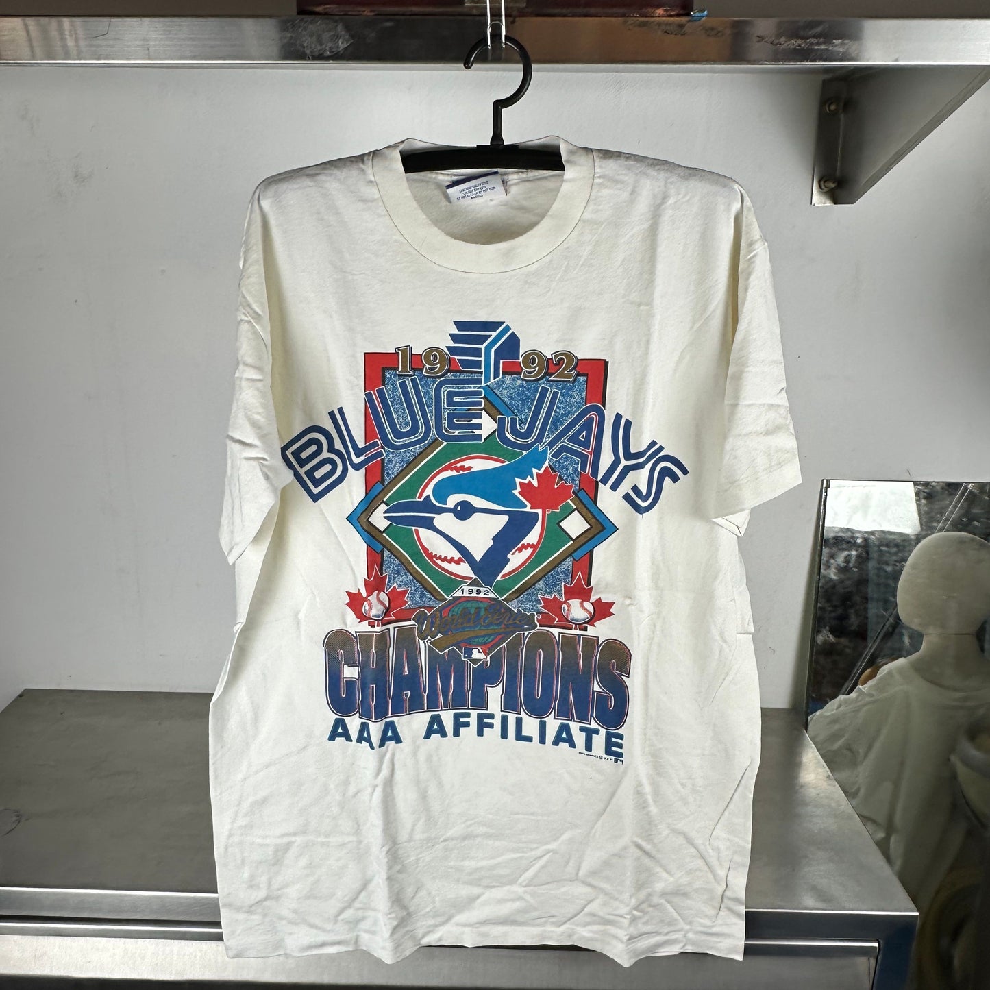Vintage 1992 Toronto Blue Jays MLB World Champions XL T-Shirt