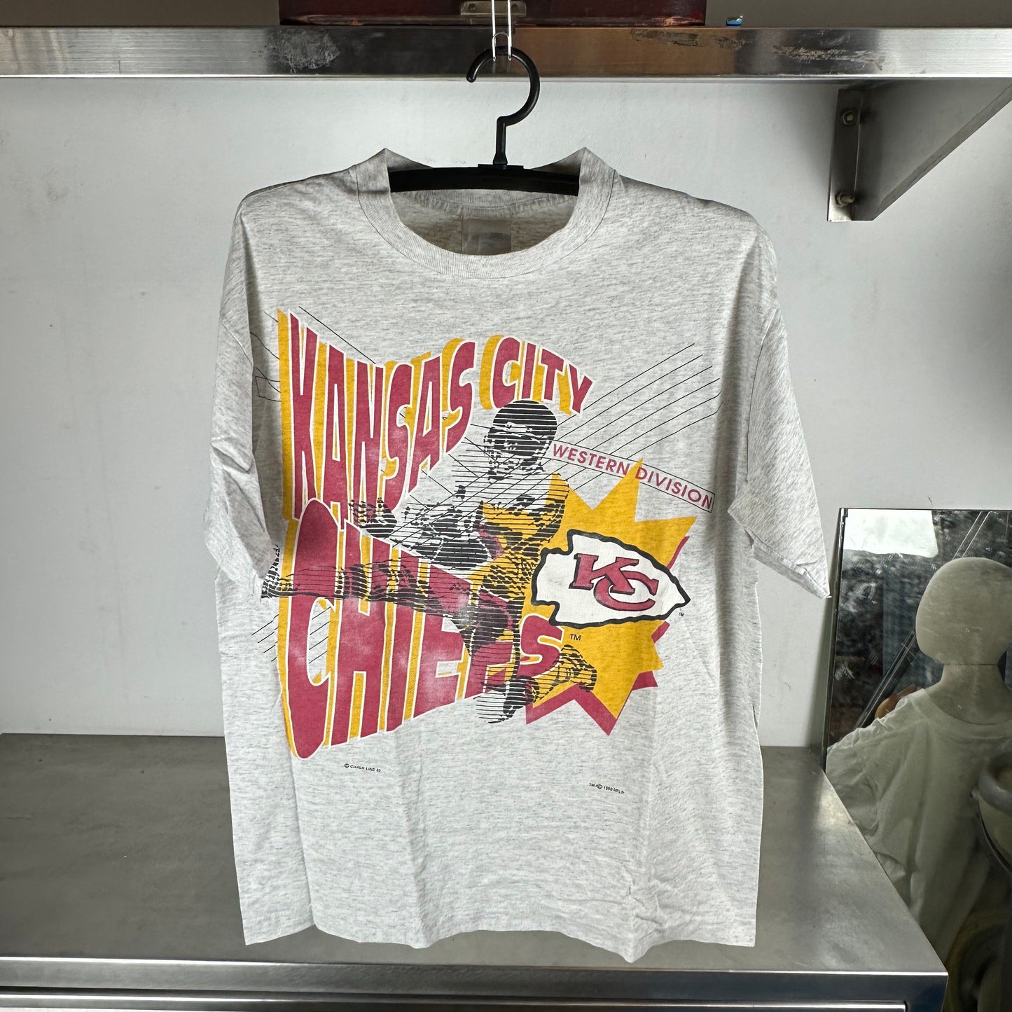 Vintage 1993 Kansas City Chiefs NFL Graphic XL T-Shirt