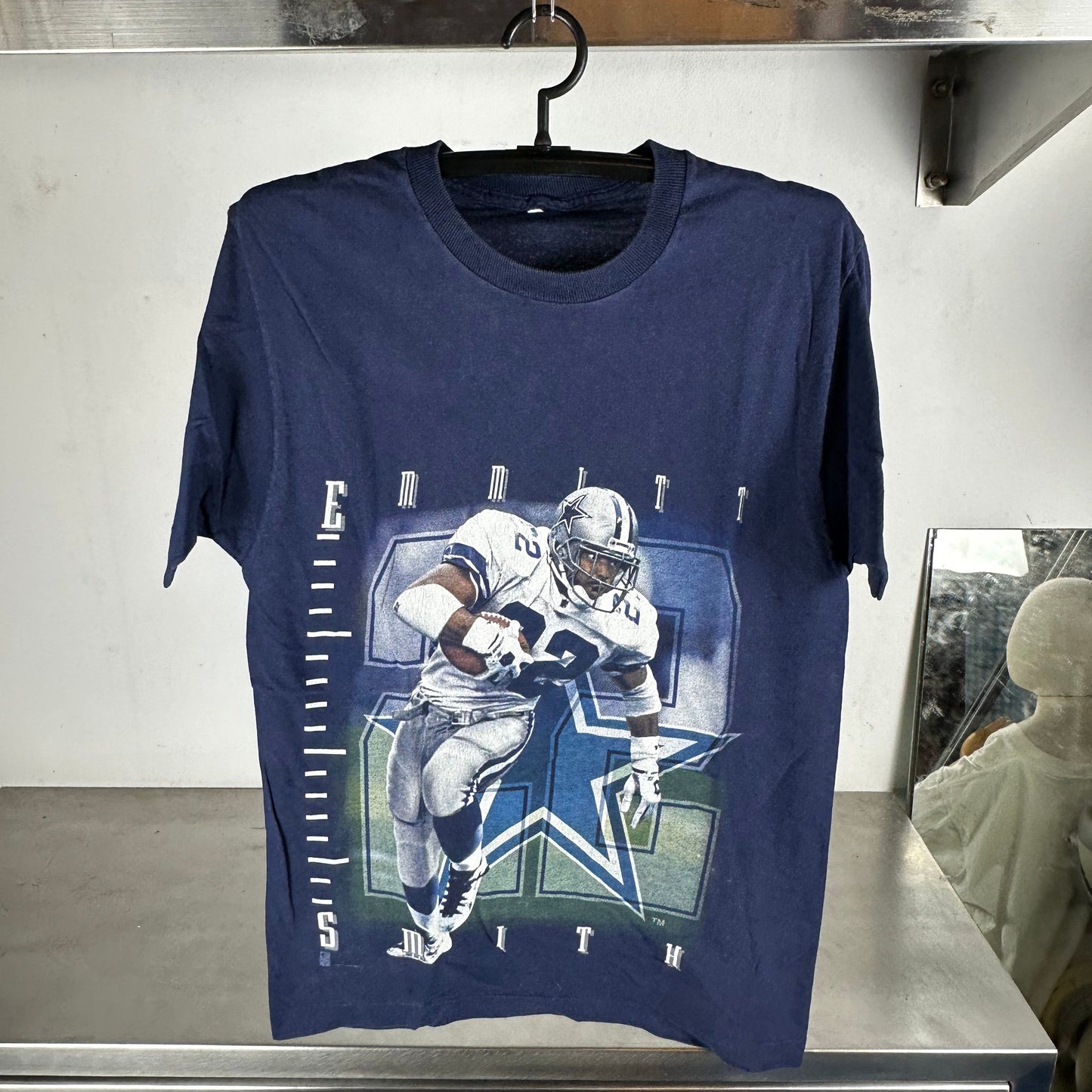 Vintage 90s Emmitt Smith Dallas Cowboys NFL T-Shirt