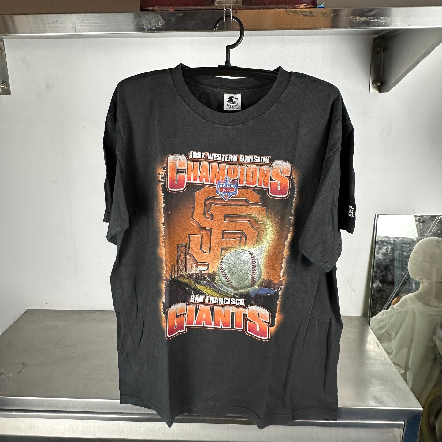 Vintage 1997 San Francisco Giants MLB Division Champions Starter T-Shirt