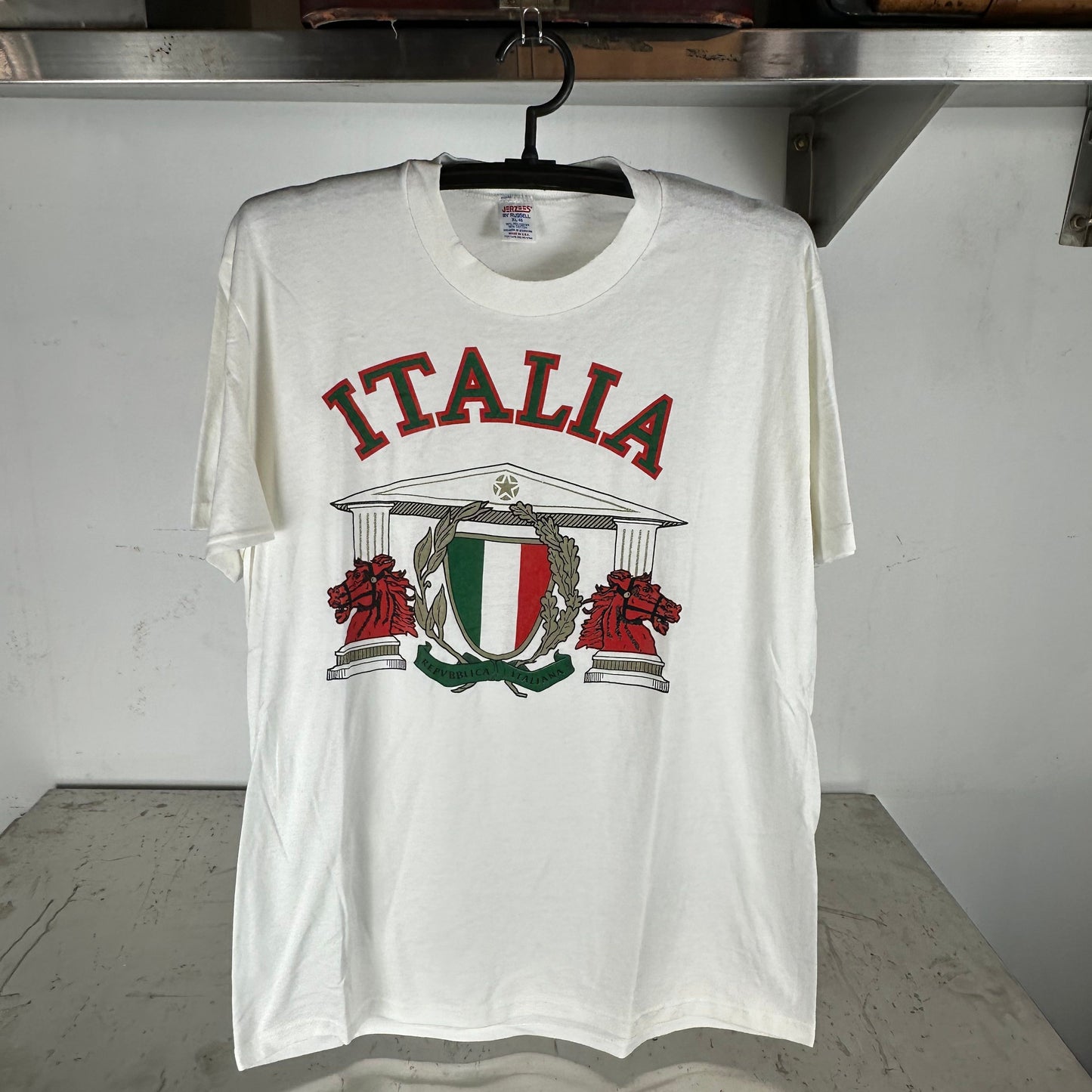 Vintage 80s Italia Italy Graphic T-Shirt
