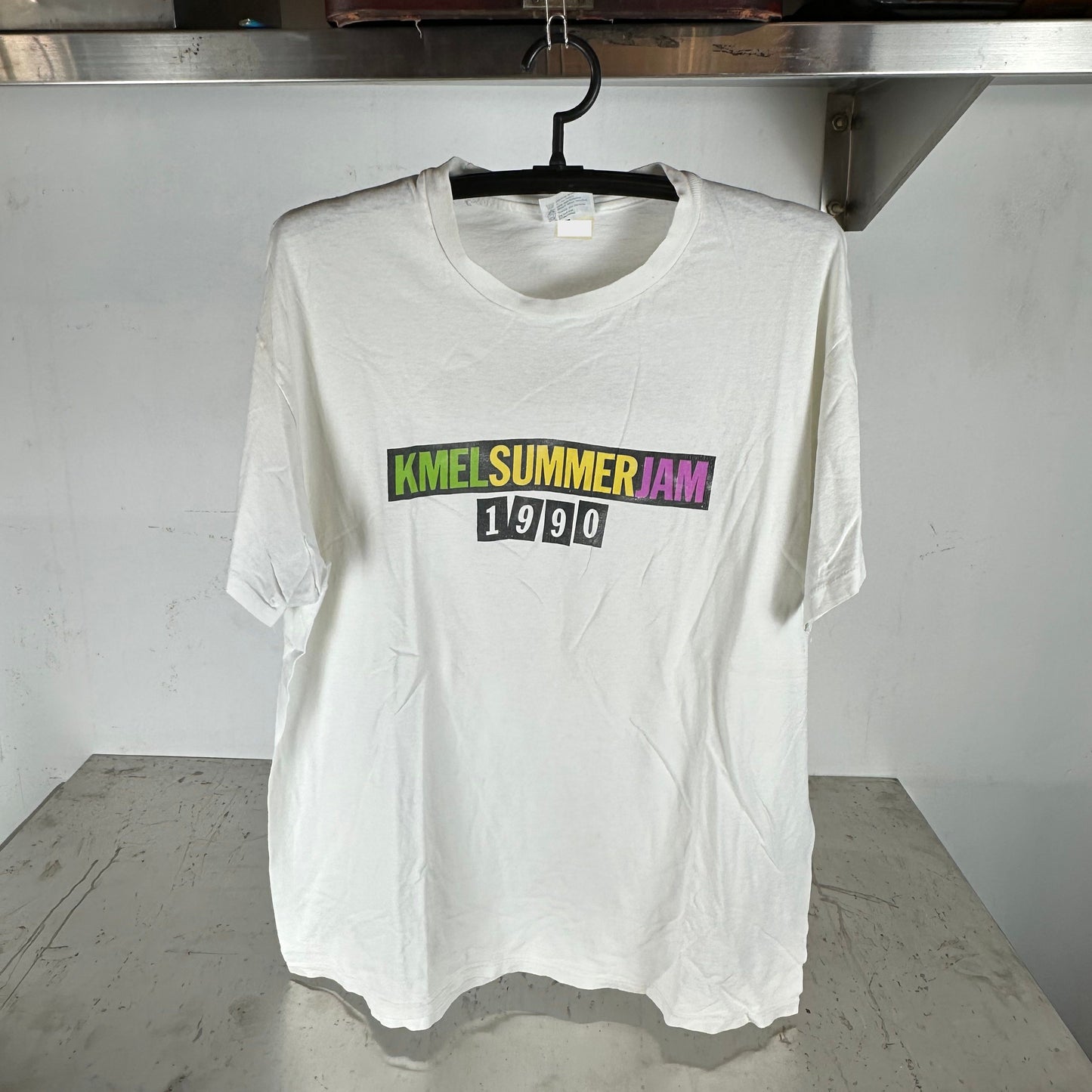 Vintage 1990 KMEL Summer Jam Can't Touch This Hip Hop Festival T-Shirt