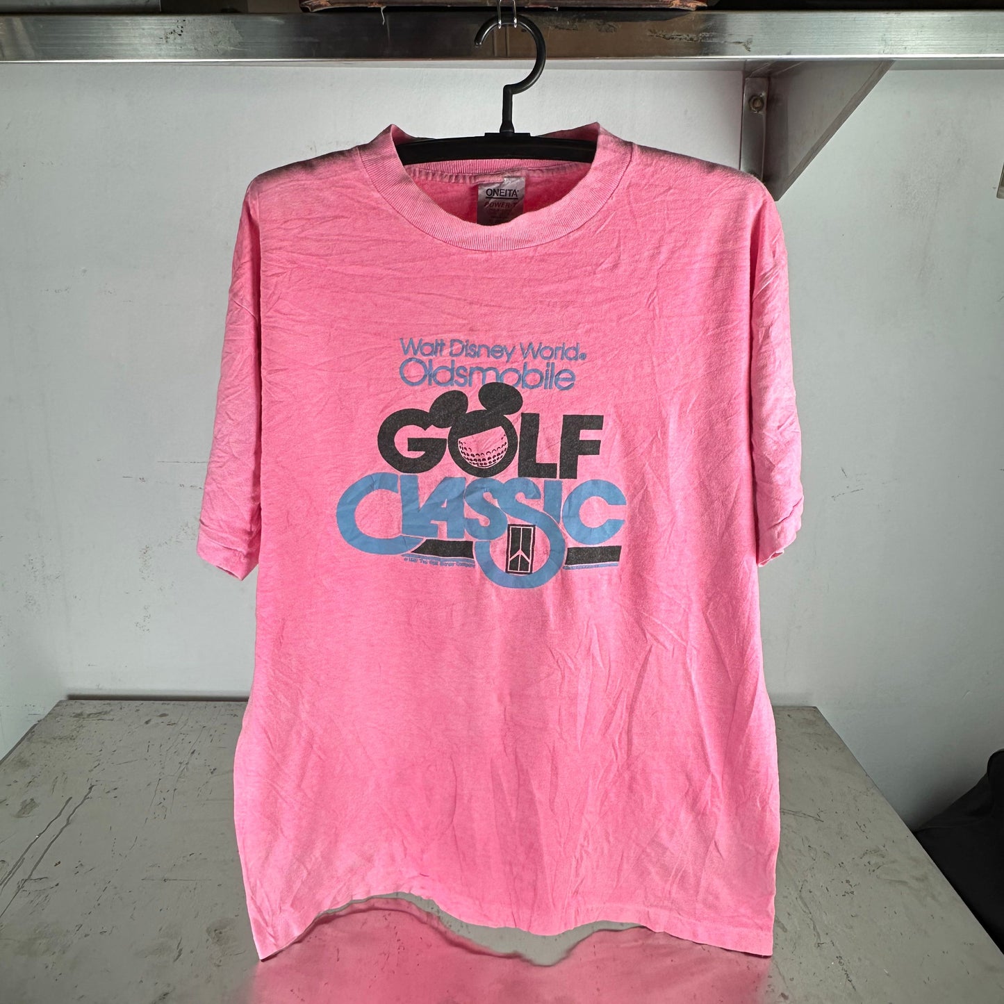 Vintage 1987 Walt Disney World Golf Classic Graphic XL T-shirt