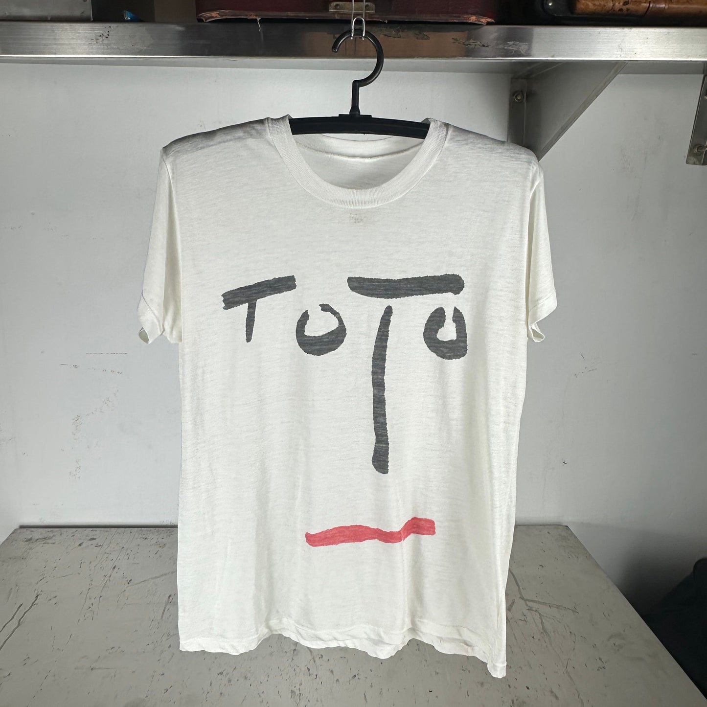 Vintage Toto Turn Back Album Rock Band T-shirt