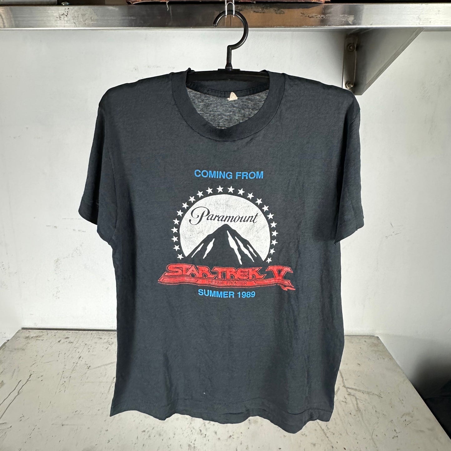 Vintage 1989 Star Trek V The Final Frontier Paramount Promo T-shirt