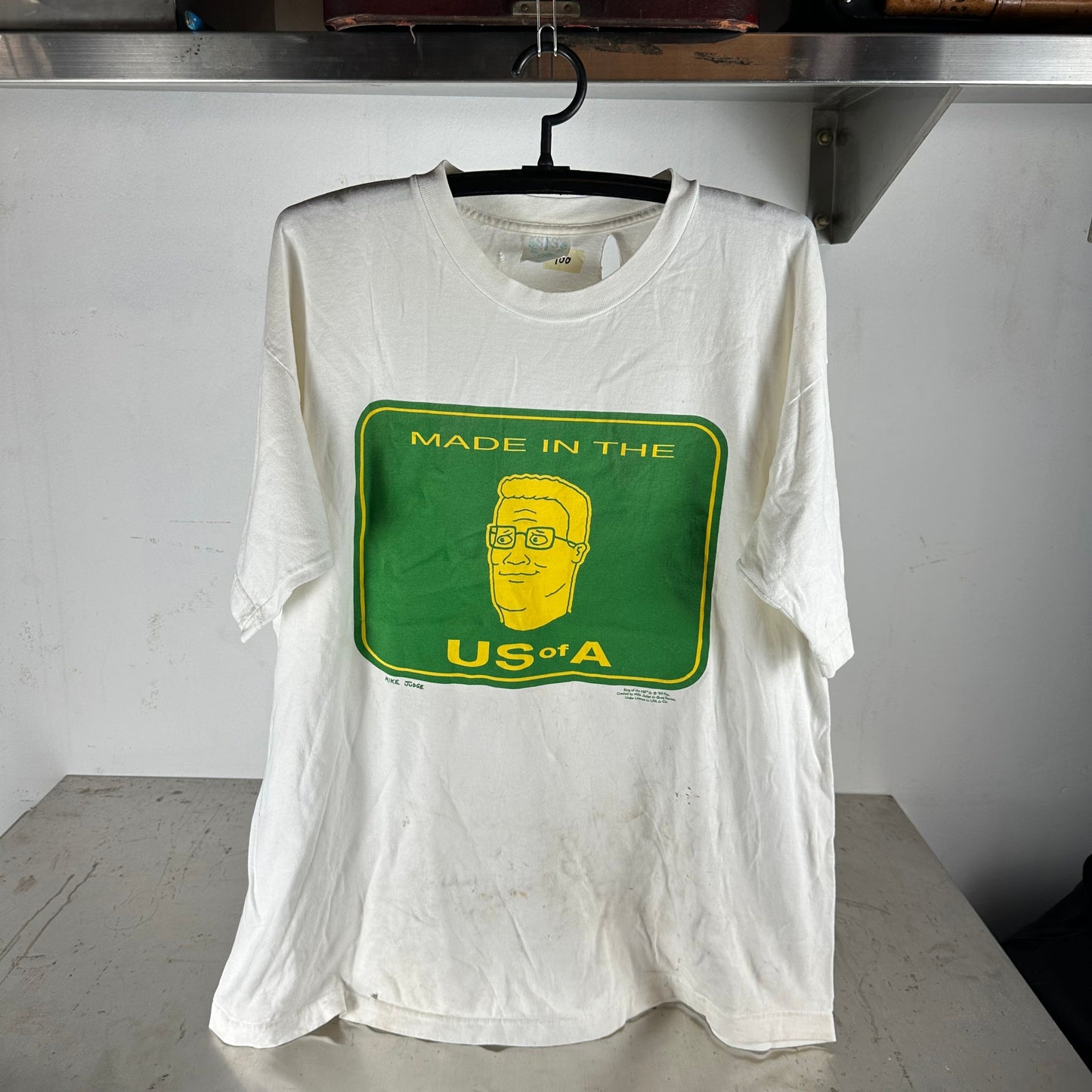 Vintage 1999 King Of The Hill Mike Judge Promo Thrashed T-shirt