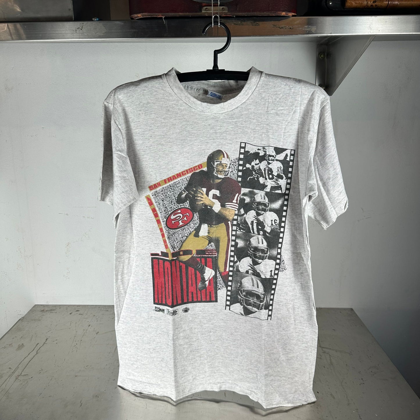 Vintage 1991 Joe Montana San Francisco 49ers NFL T-shirt
