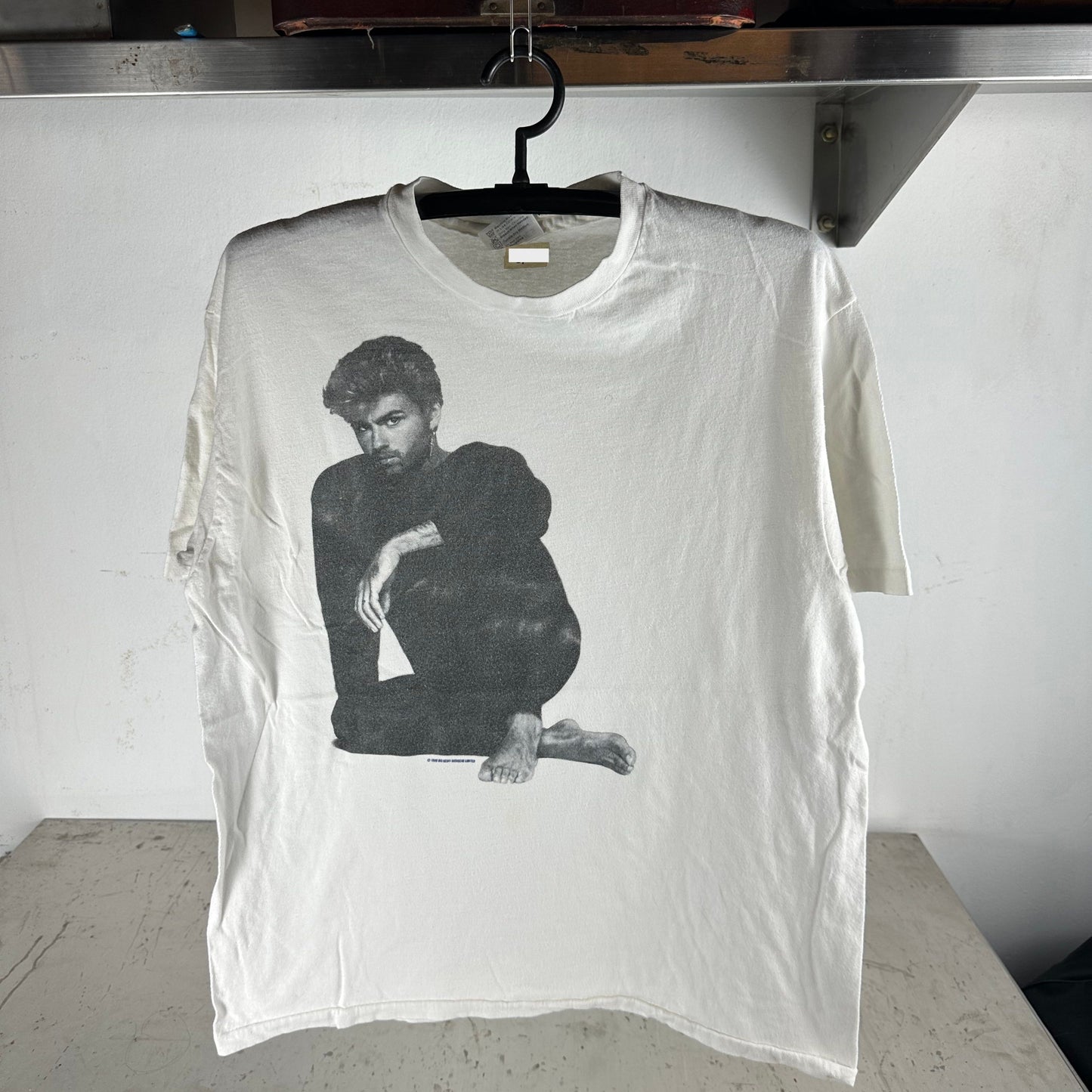 Vintage 1988 George Michael Faith Tour Pop Singer T-shirt