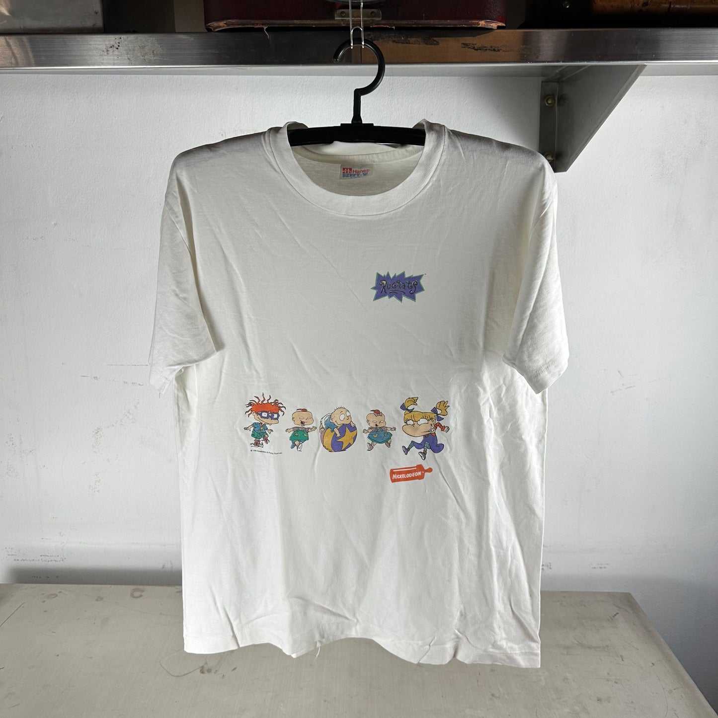 Vintage 1995 Rugrats Nickelodeon Cartoon Promo T-shirt