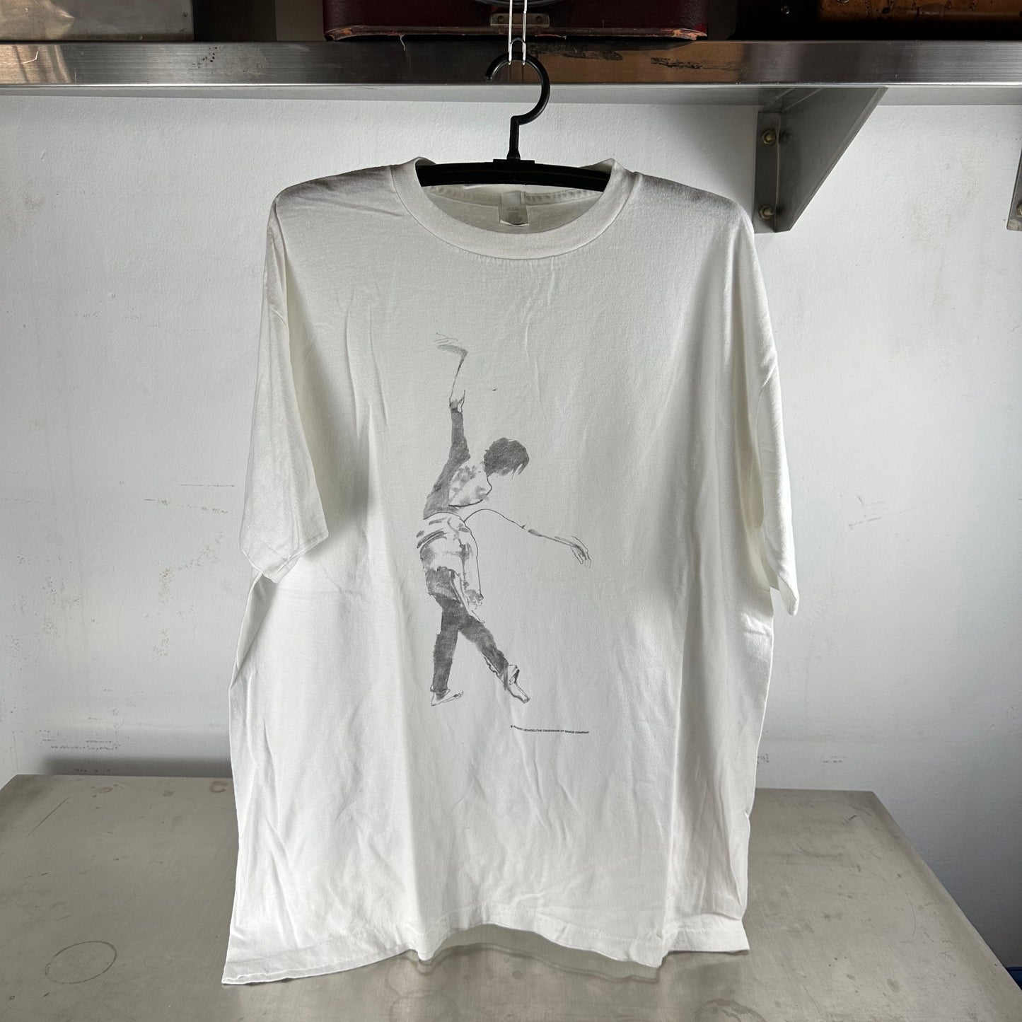 Vintage 90s Robert Heindel The Obsession Of Dance Company Art T-shirt