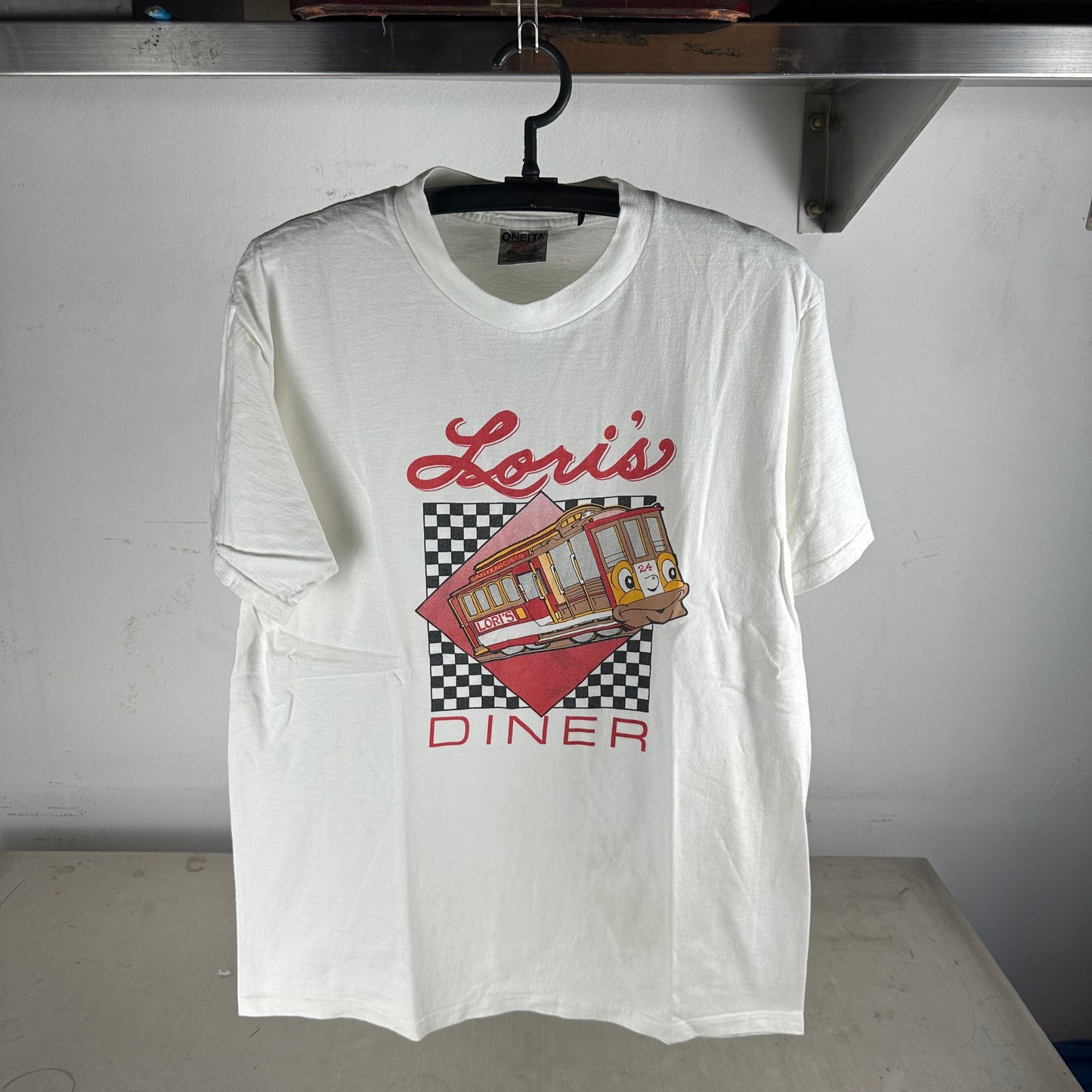 Vintage 90s Loris' Diner San Francisco Graphic T-Shirt