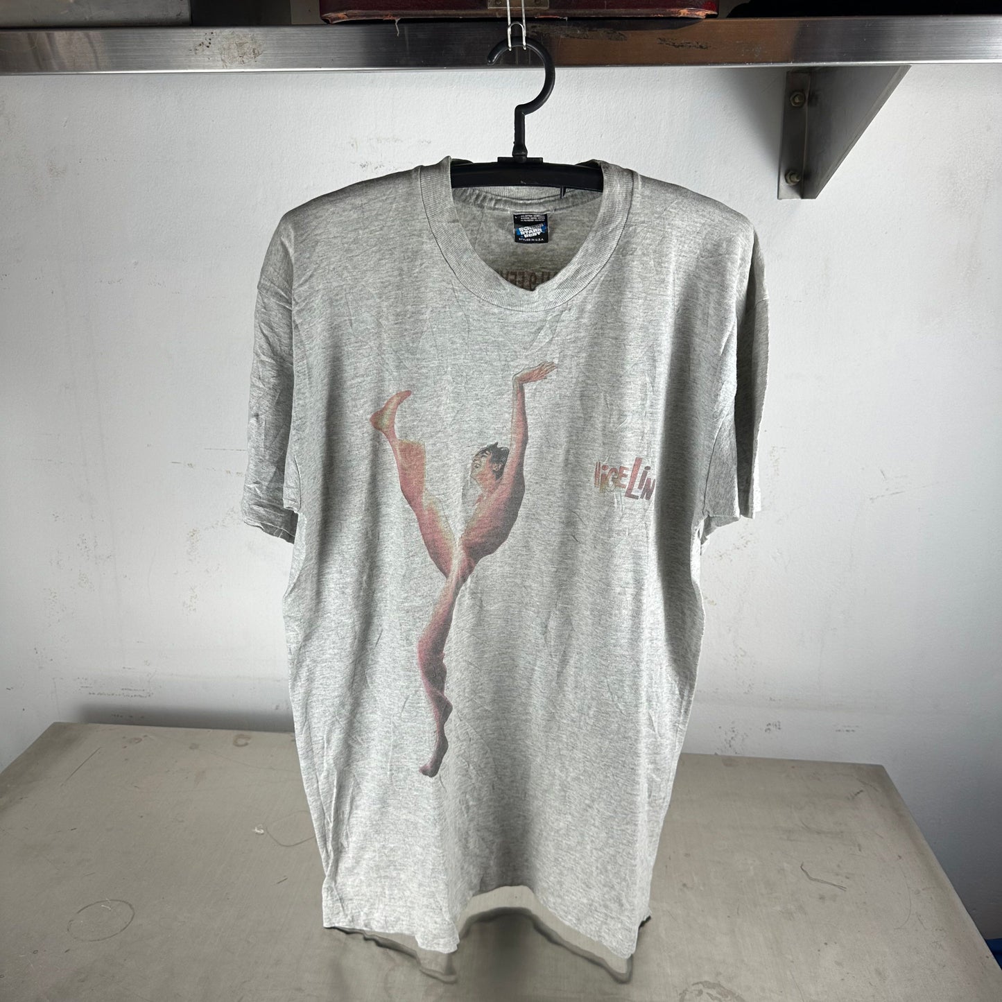 Vintage 90s Hige Lin Paris Dance France Tour T-Shirt