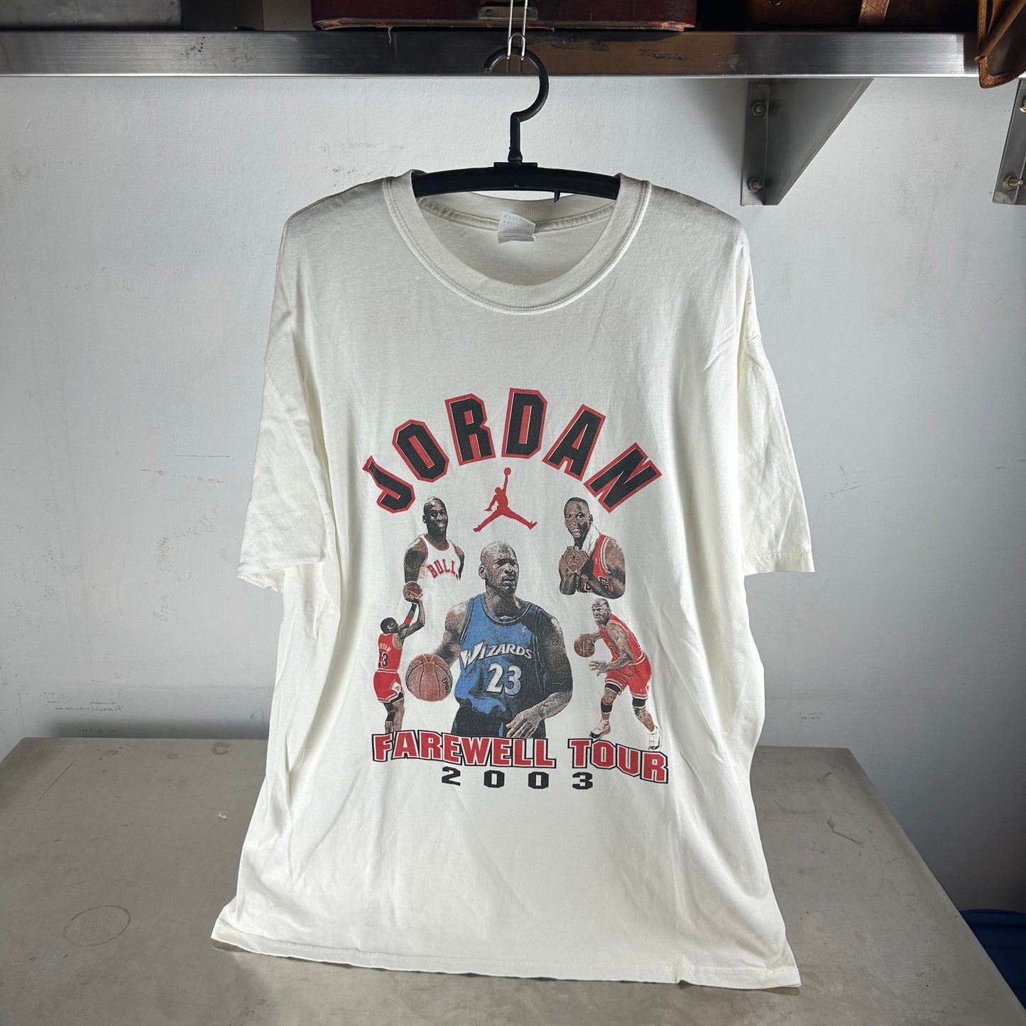 Vintage 2003 Michael Jordan Farewell Tour NBA Tribute T-Shirt