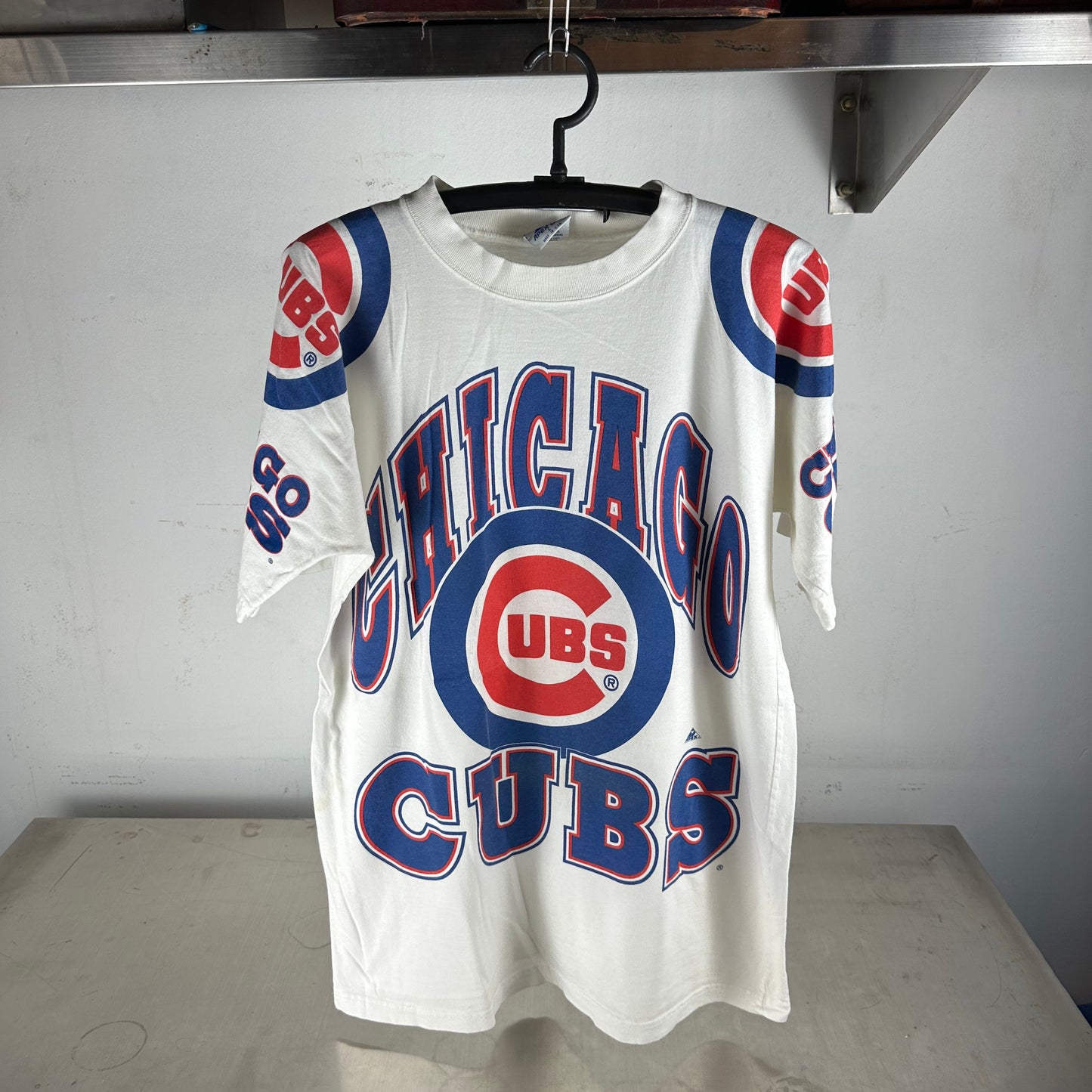 Vintage 90s Chicago Cubs MLB Apex One AOP T-Shirt
