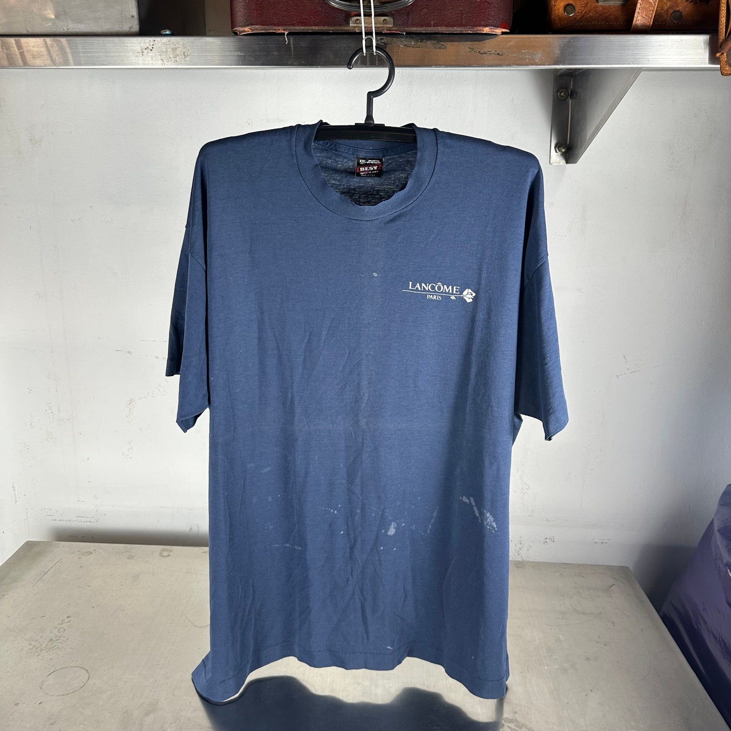 Vintage 90s Lancome Paris Cosmetic We Do It Right The First Time Promo T-shirt