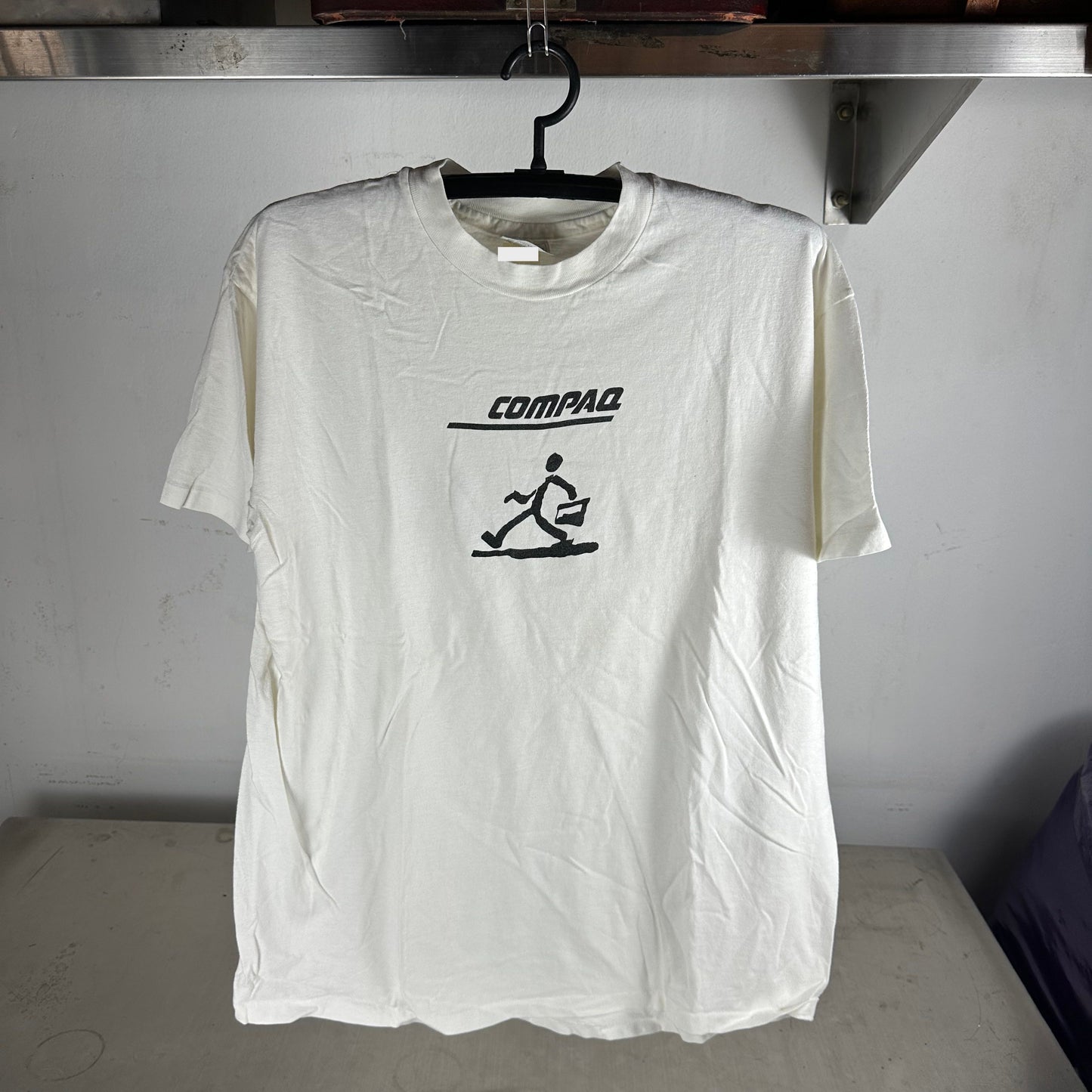 Vintage 90s Compaq Computer Company Promo Single Stitch T-shirt