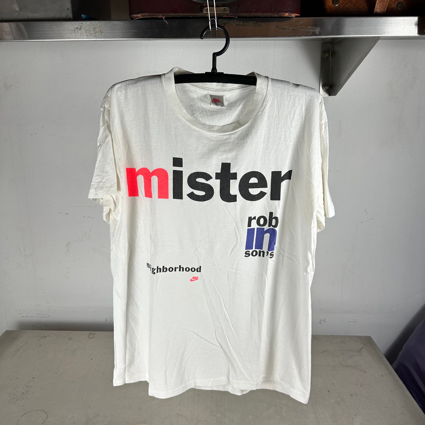 Vintage Nike 90s Mister David Robinson's Neighborhood T-shirt
