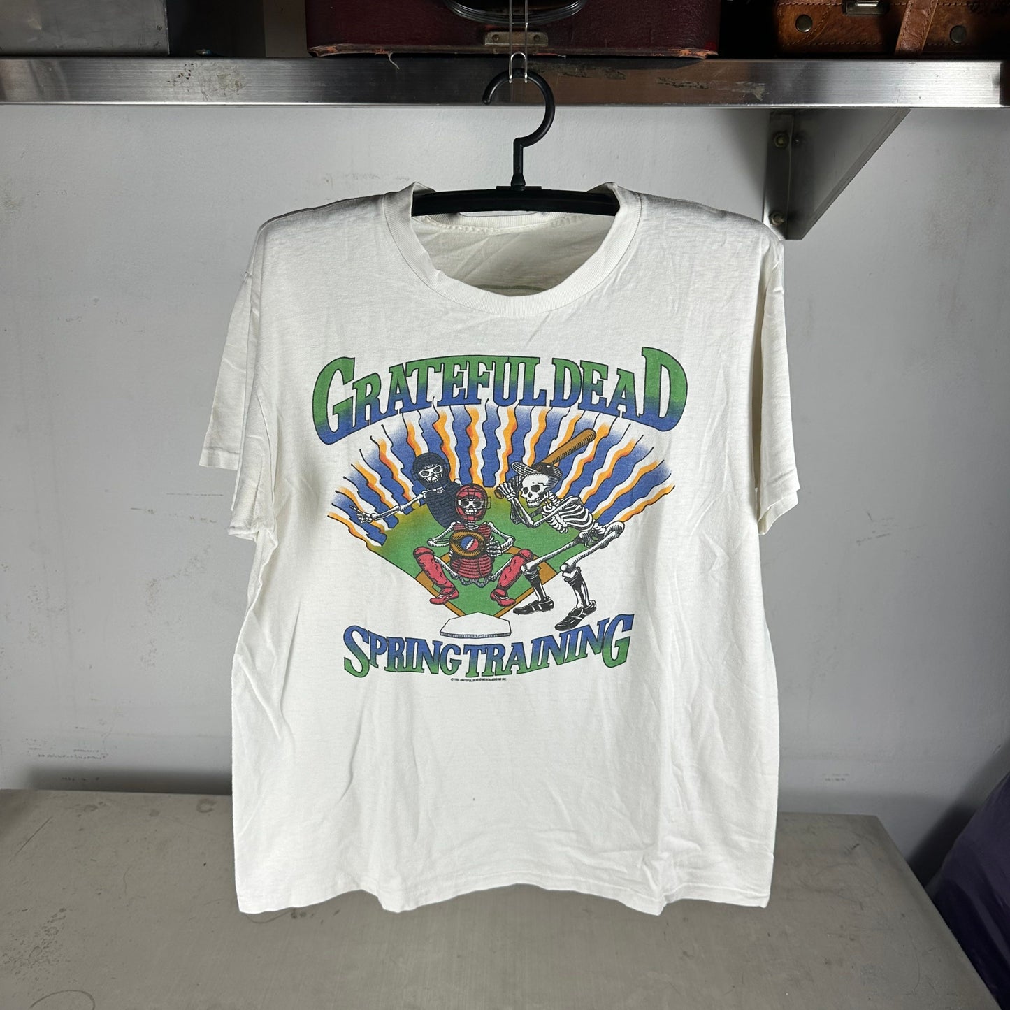Vintage 1988 Grateful Dead Spring Training Rock Band T-shirt