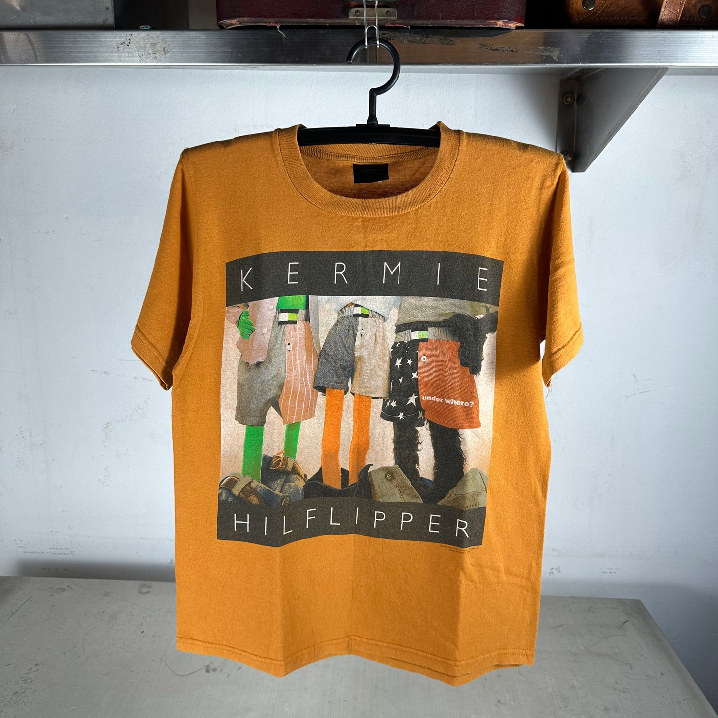 Vintage 90s Kermie Hilflipper The Muppets Jim Henson T-shirt