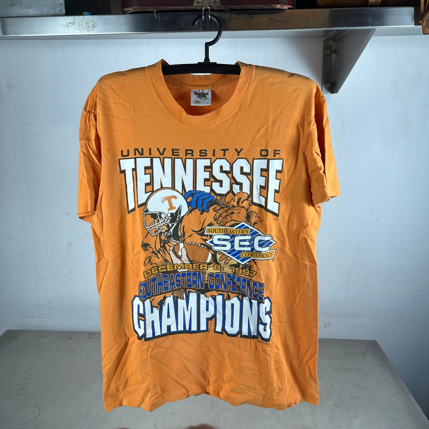 Vintage 1997 Tennessee Volunteers NCAA Conference Champions Graphic T-shirt