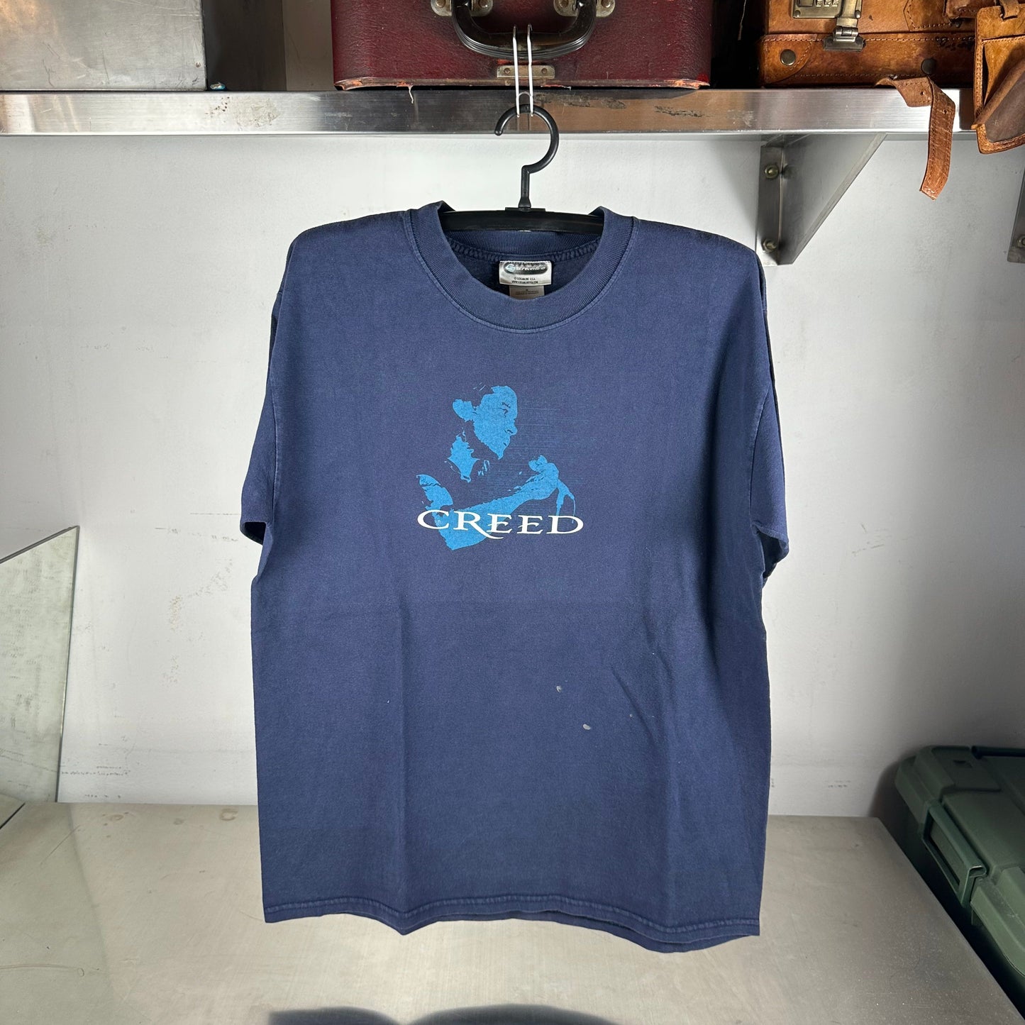 Vintage 2000s Creed Grunge Rock Band Double Sided Graphic T-shirt