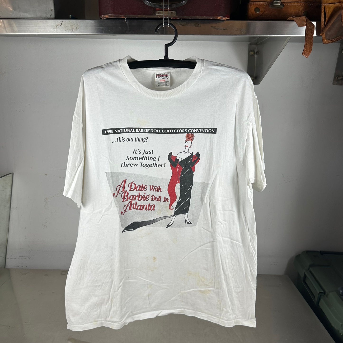 Vintage 1998 National Barbie Doll Collectors Convention Single Stitch T-shirt