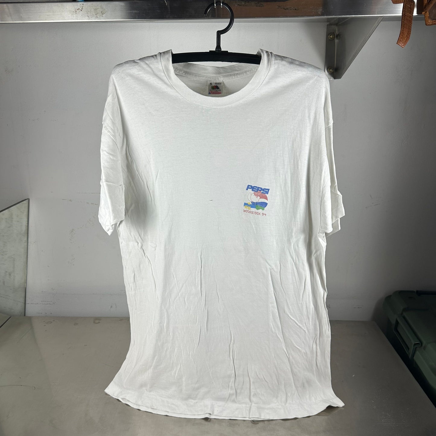 Vintage 1994 Woodstock Music Festival Pepsi Promo Single Stitch T-shirt