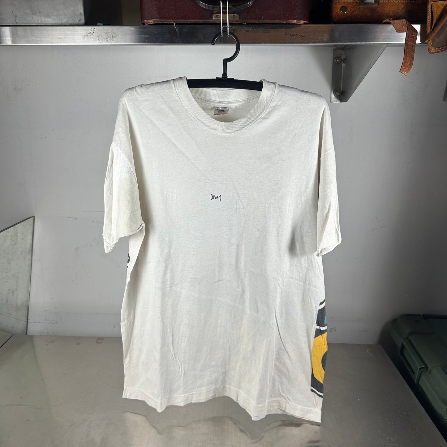 Vintage 90s Comedy Central Over All Over Print Single Stitch T-shirt