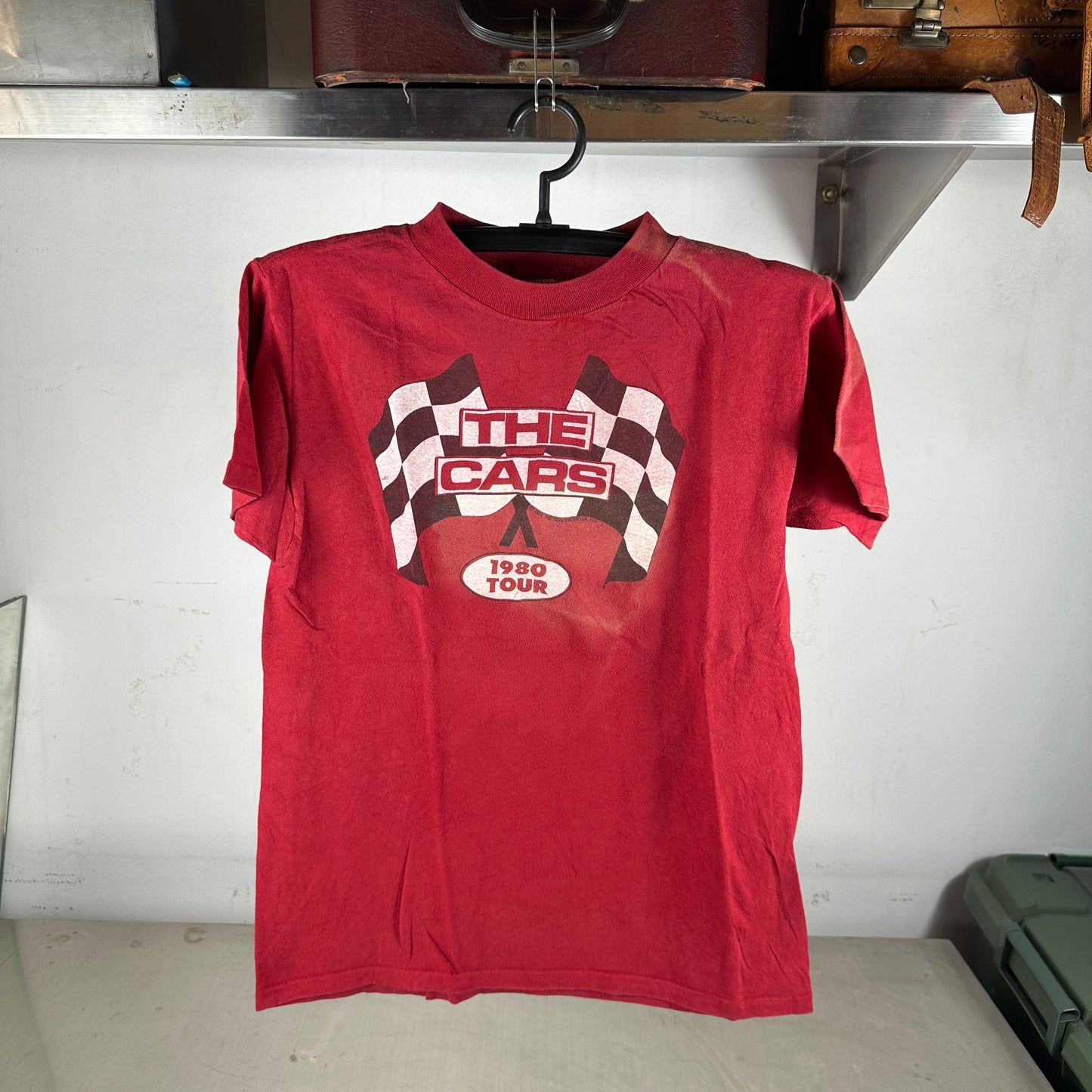 Vintage 1980 The Cars Rock Band Single Stitch T-shirt