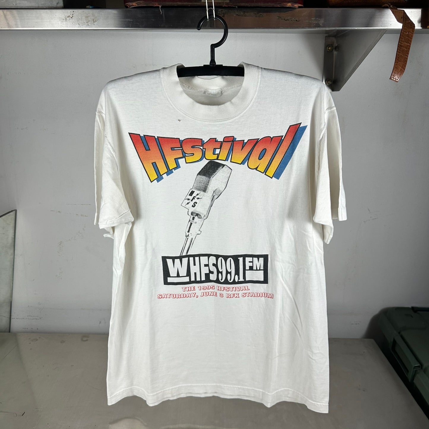 Vintage 1995 Primus Ramones Soul Asylum HFStival Music Festival T-shirt