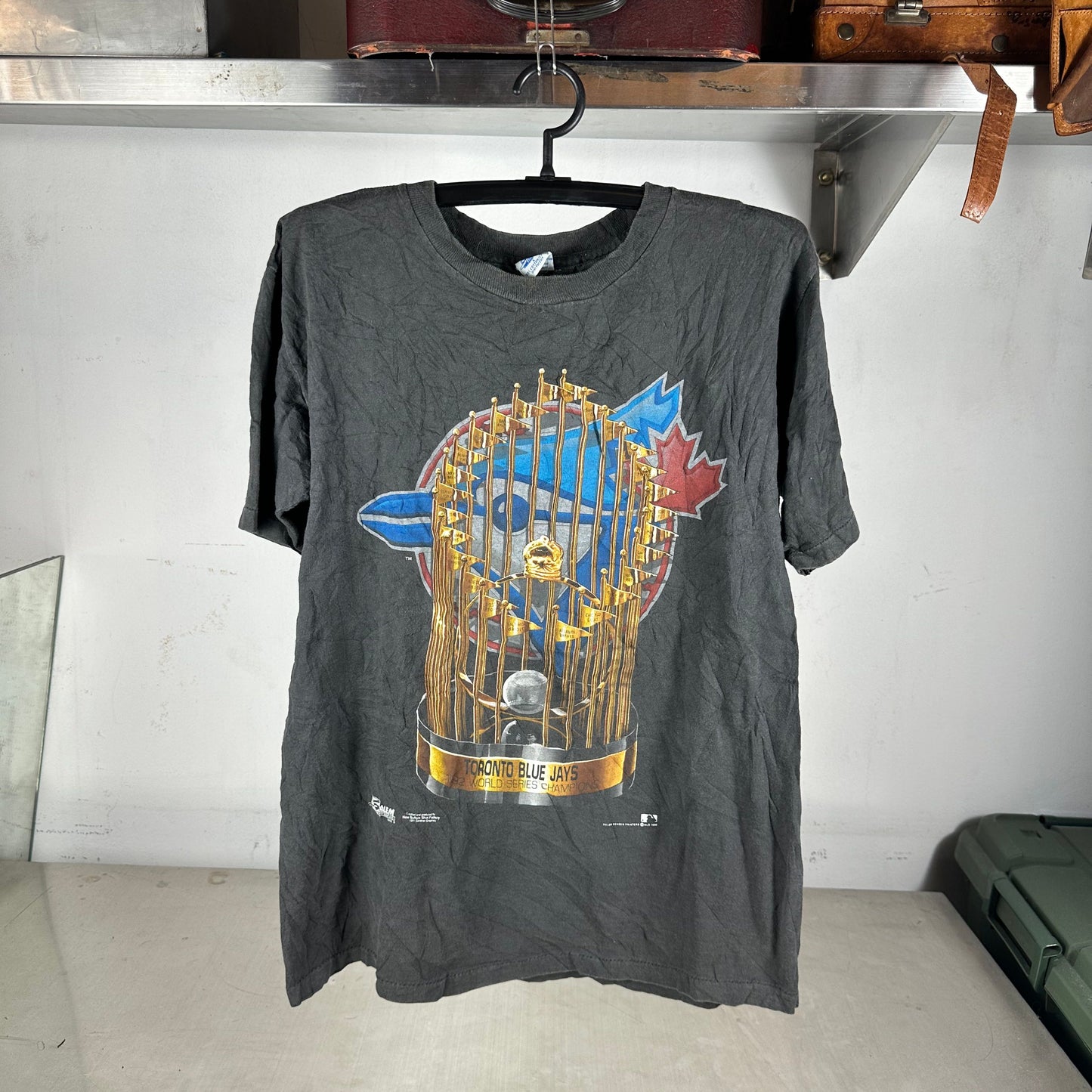 Vintage 1992 Toronto Blue Jays MLB Salem Sportswear Single Stitch T-shirt