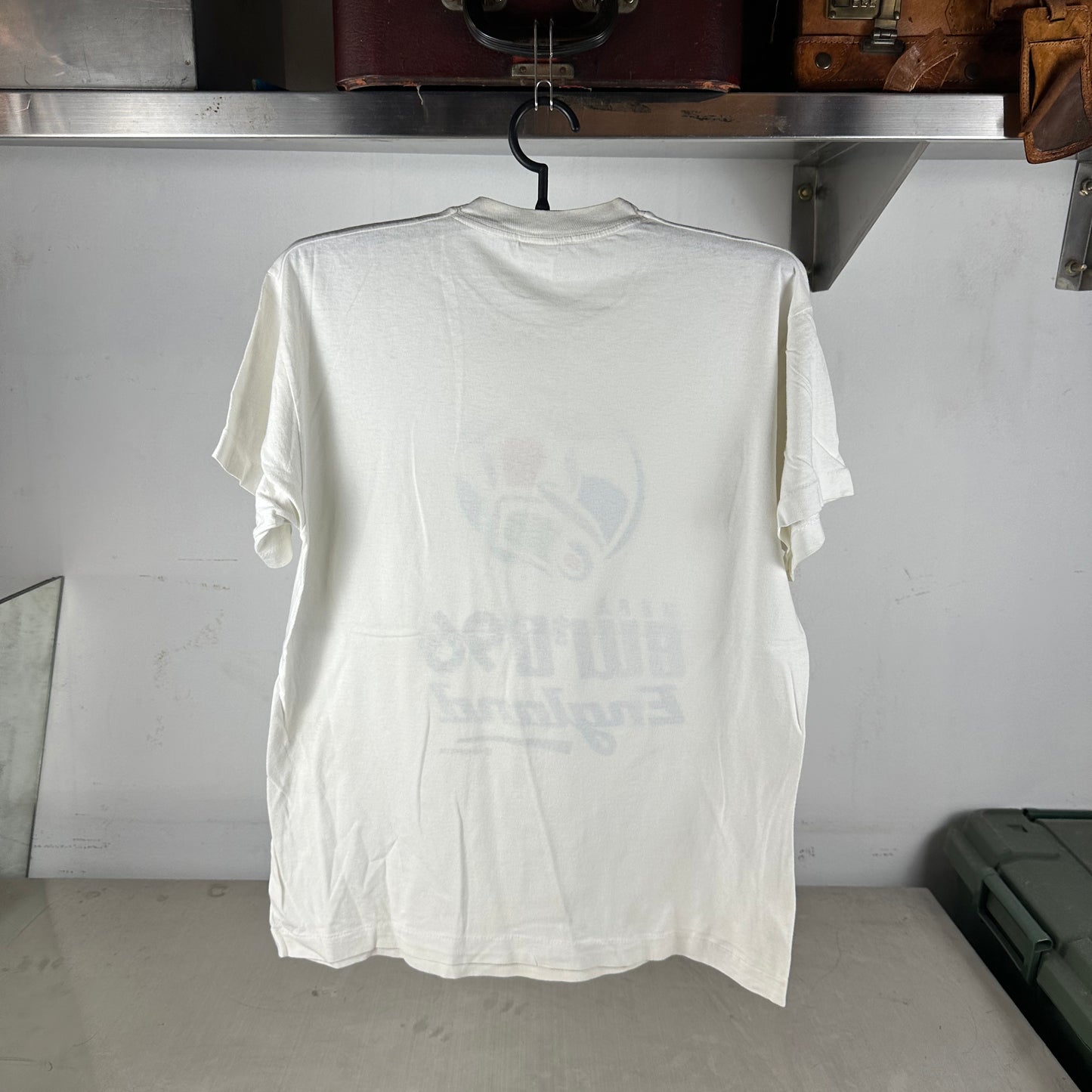 Vintage 1996 England UEFA European Football Championship Soccer Single Stitch T-shirt