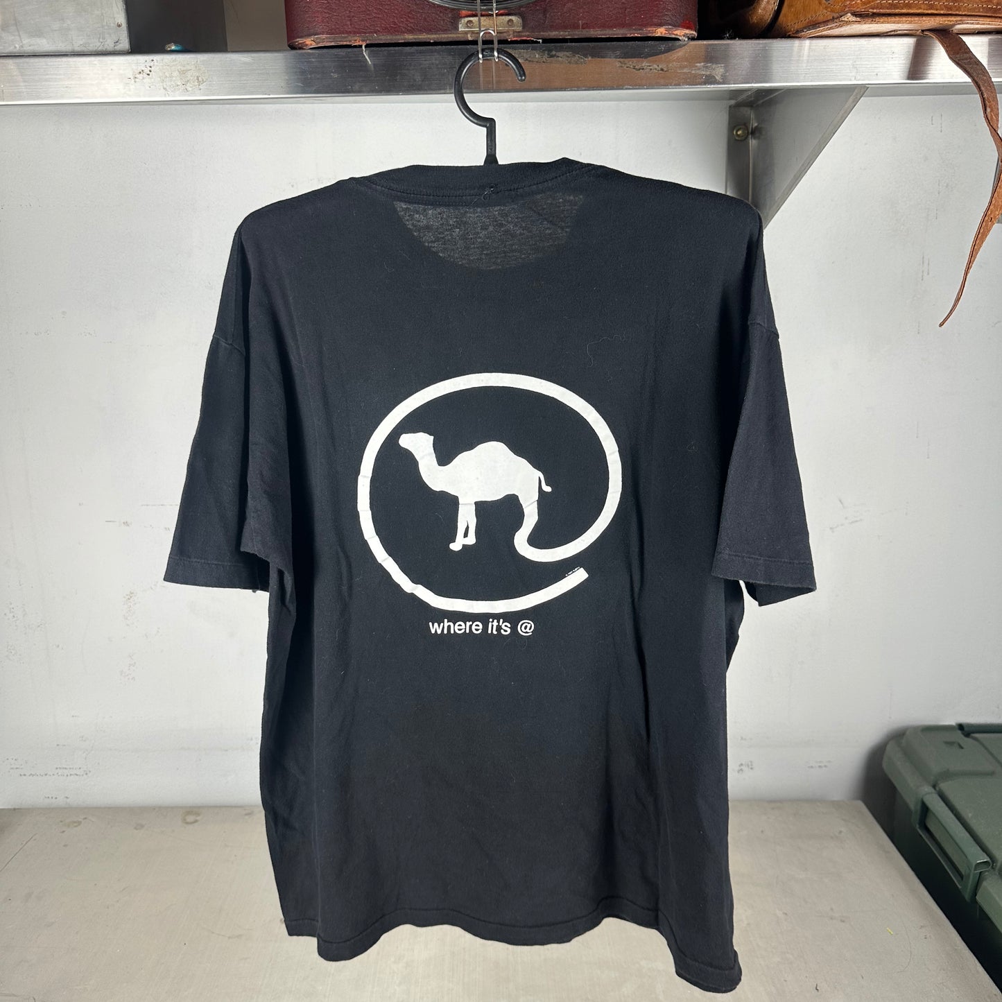 Vintage 1997 Camel Cigarettes Where It's at Promo Single Stitch T-shirt