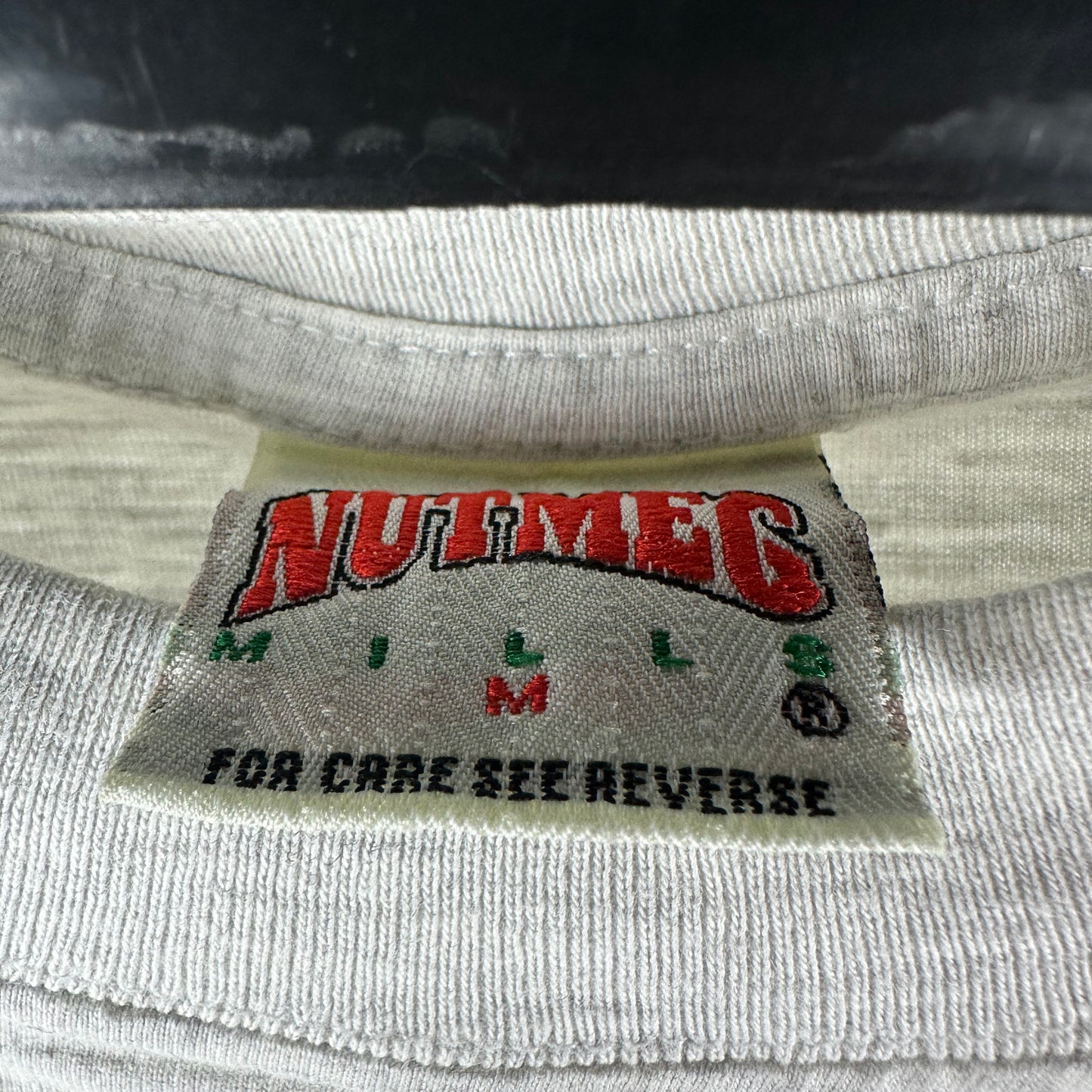 Vintage 90s Real Madrid Futbol Club Soccer Nutmeg Breakthrough T-shirt
