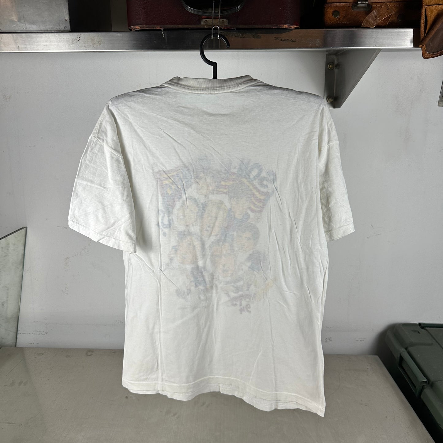 Vintage 1994 FC Barcelona Futbol Club Soccer Caricature T-shirt