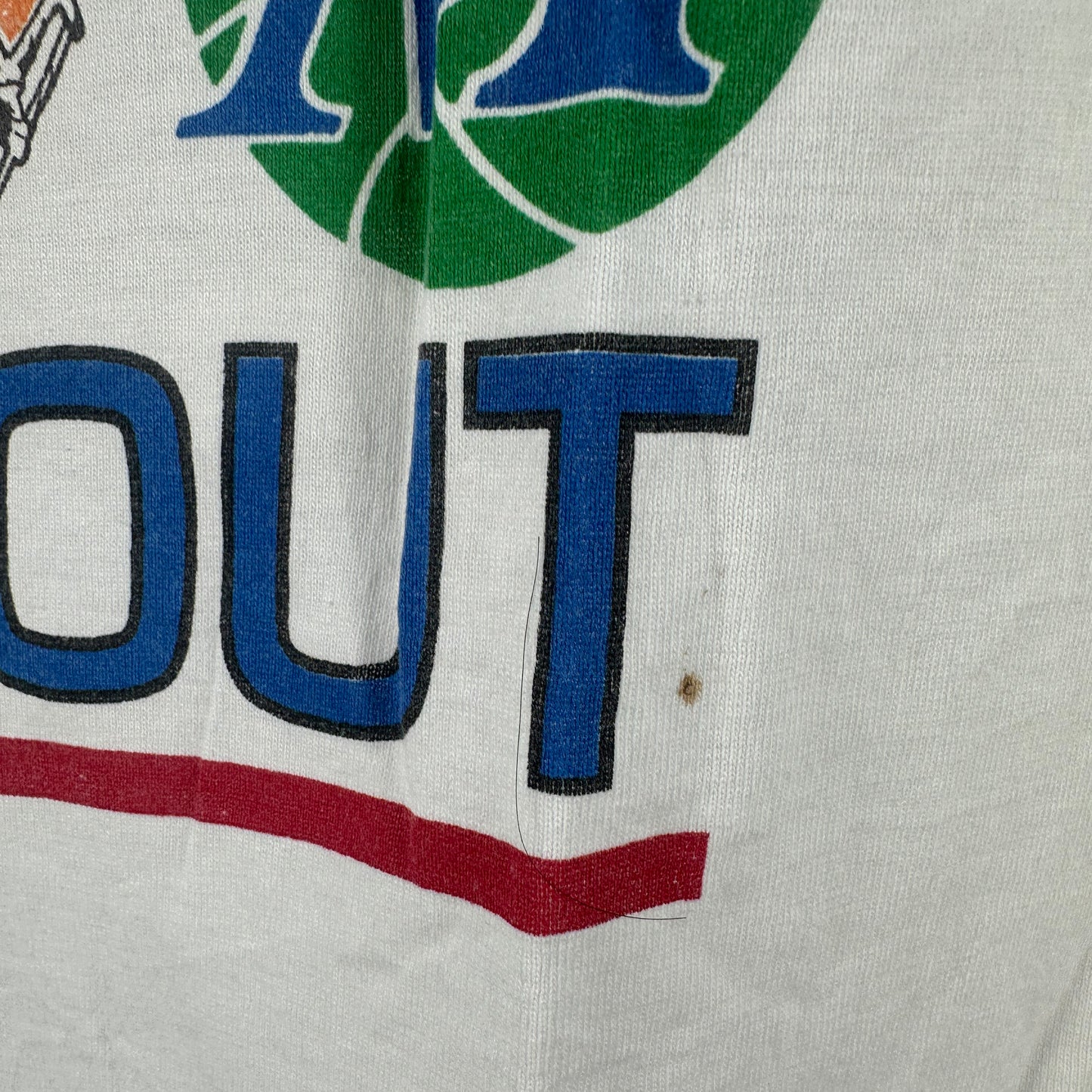 Vintage 90s Minnesota Timberwolves Three Point Shootout NBA T-shirt