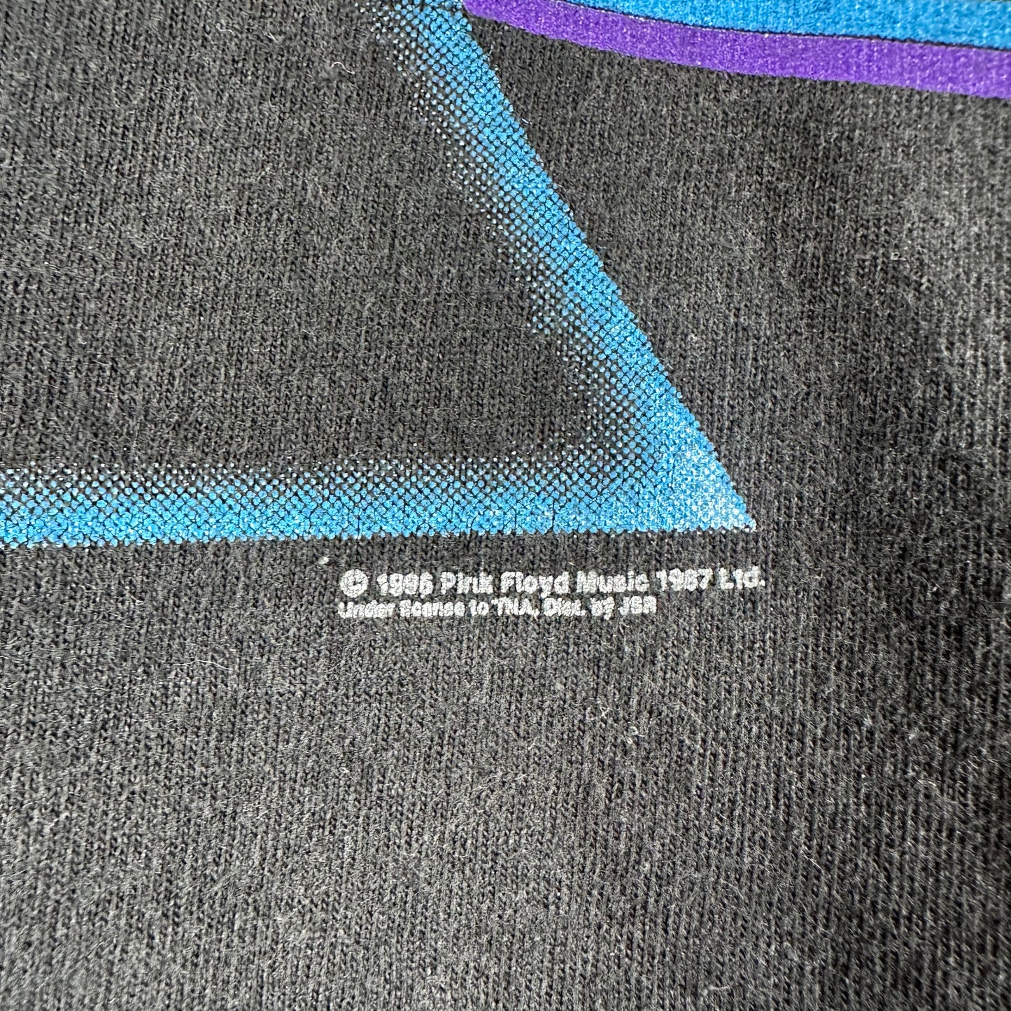 Vintage 1996 Pink Floyd Dark Side of the Moon Rock Band Graphic T-shirt