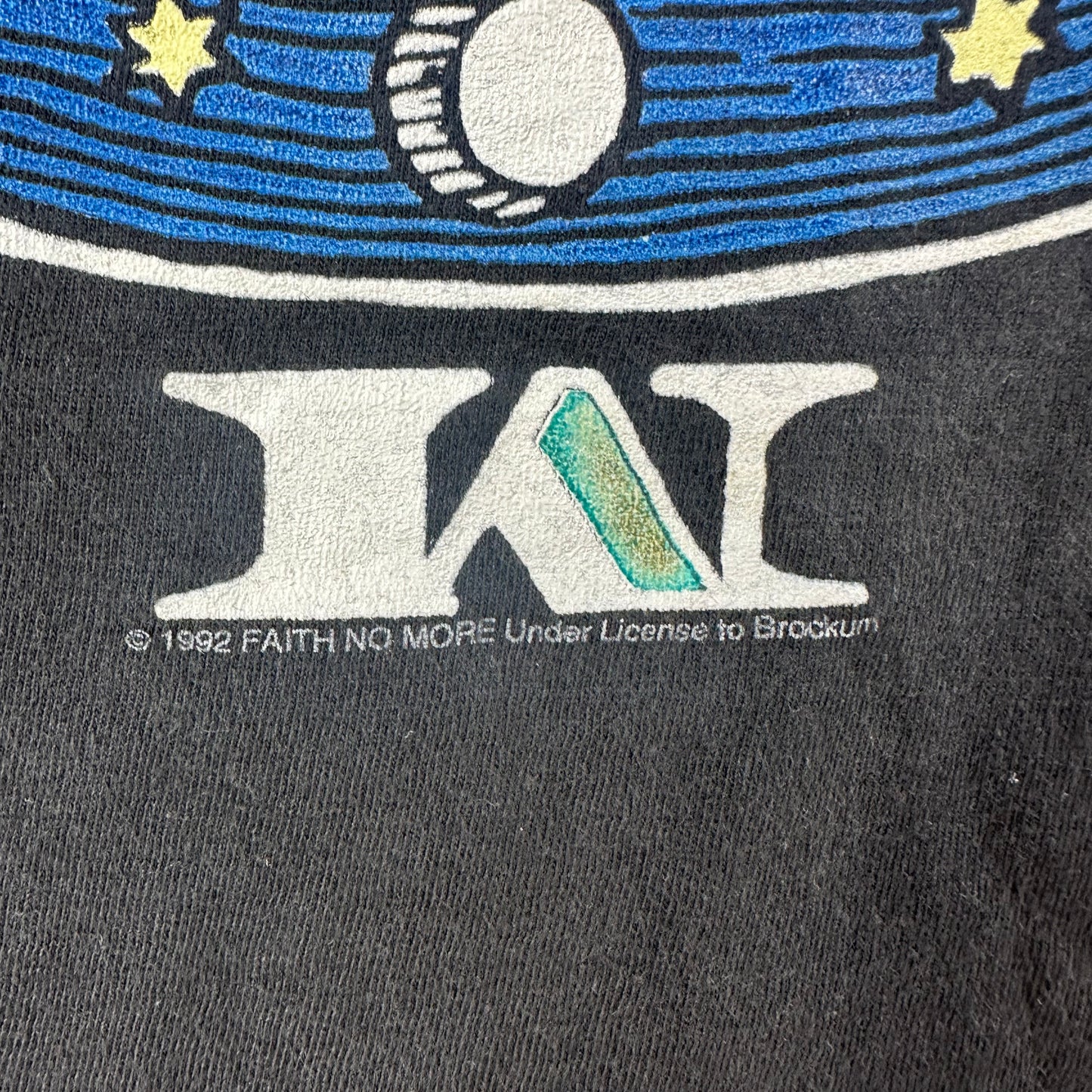 Vintage 1992 Faith No More Rock Band Tour Concert Single Stitch T-shirt