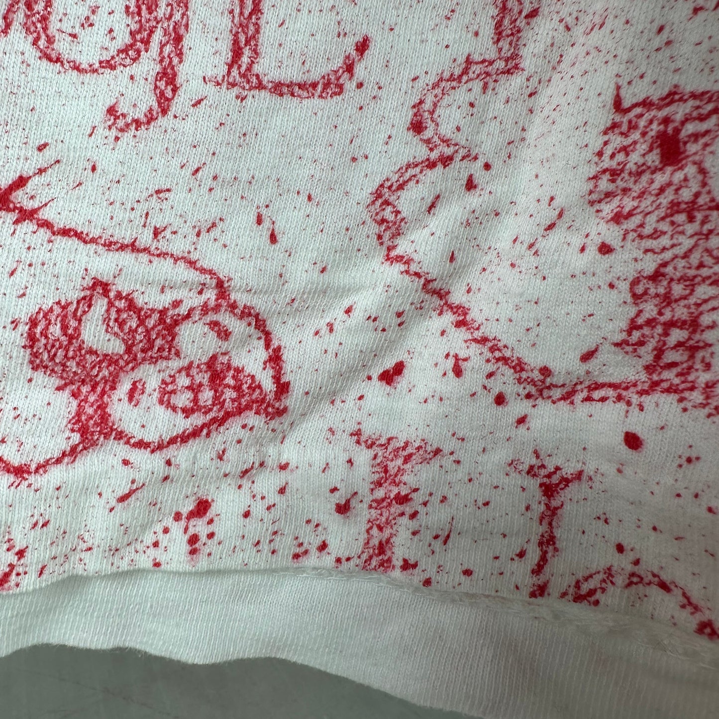 Vintage 90s Louisville Cardinals NCAA All Over Print AOP Single Stitch T-shirt
